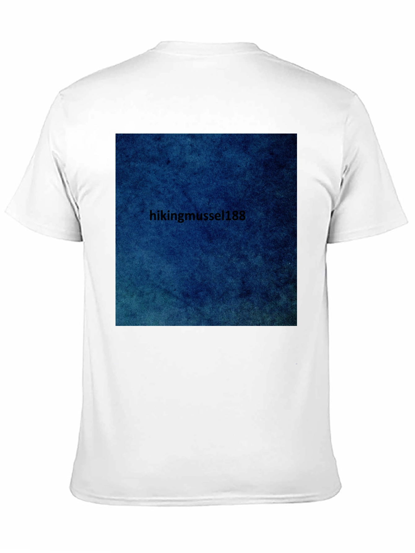 Black Unique Graphic Tee - Hikingmussel188 Design view 11