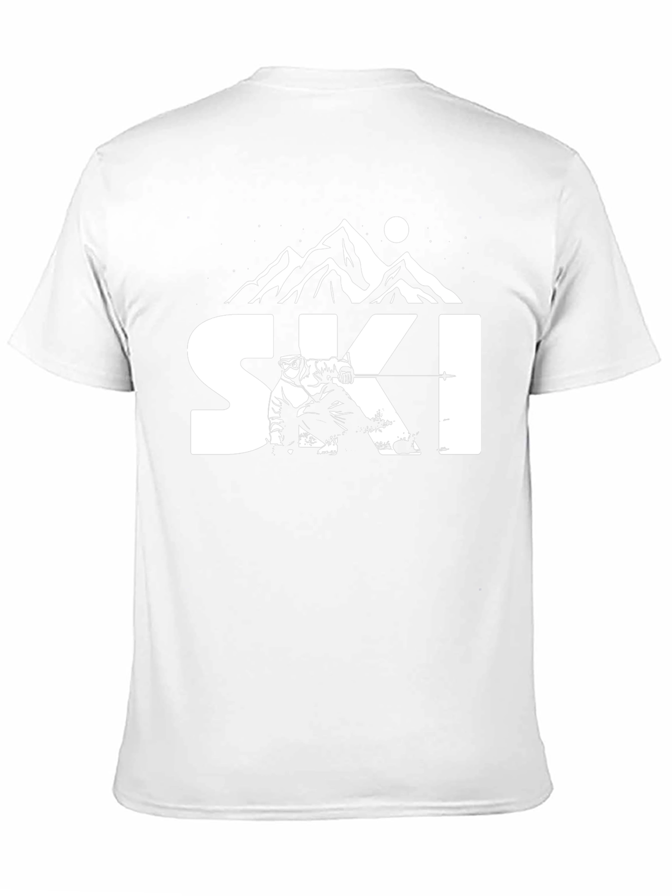 Black Ski Graphic T-Shirt - 11