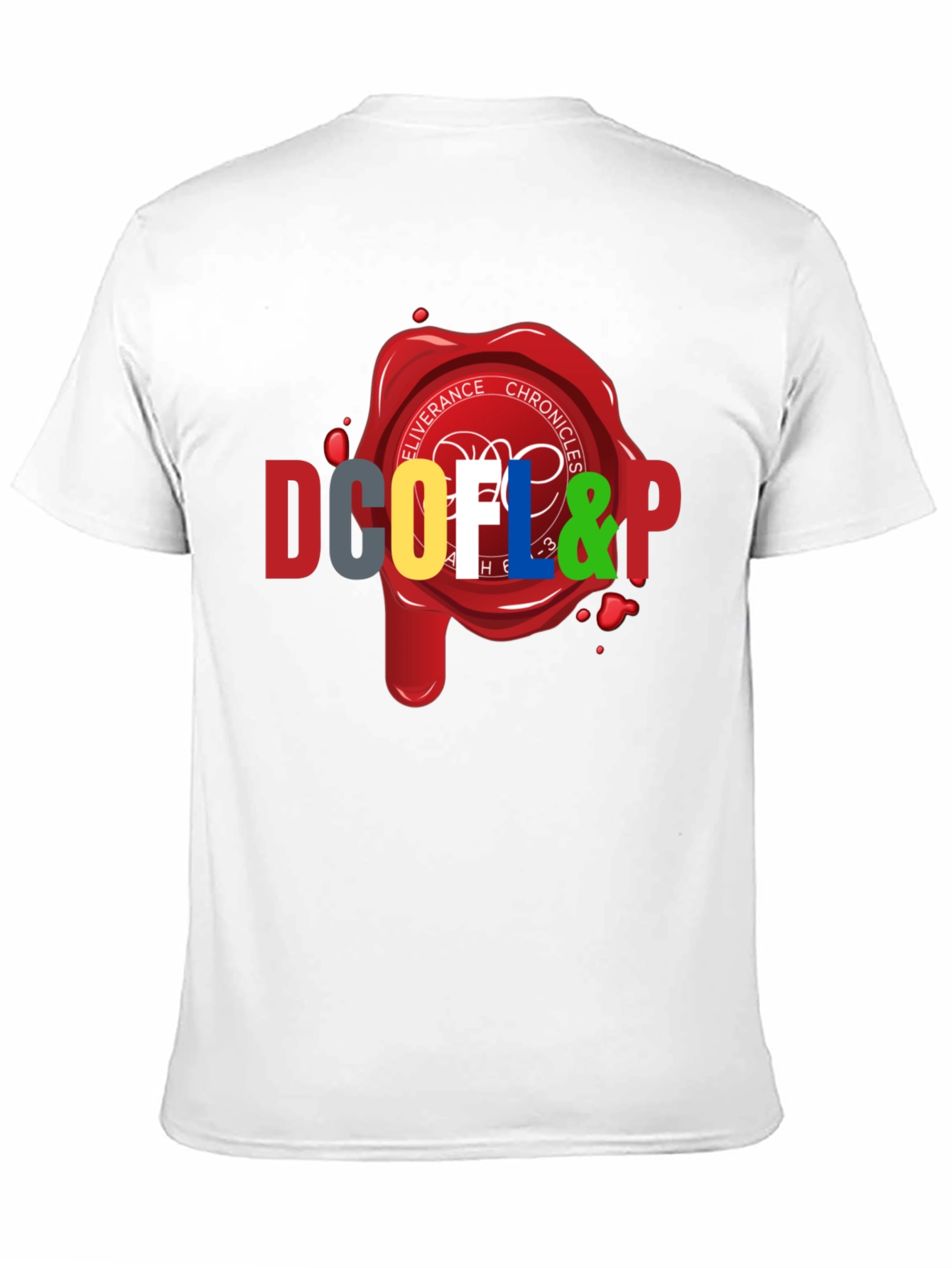 Black DCOFL&P Graphic Tee - The Deliverance Chronicles T-Shirt view 11