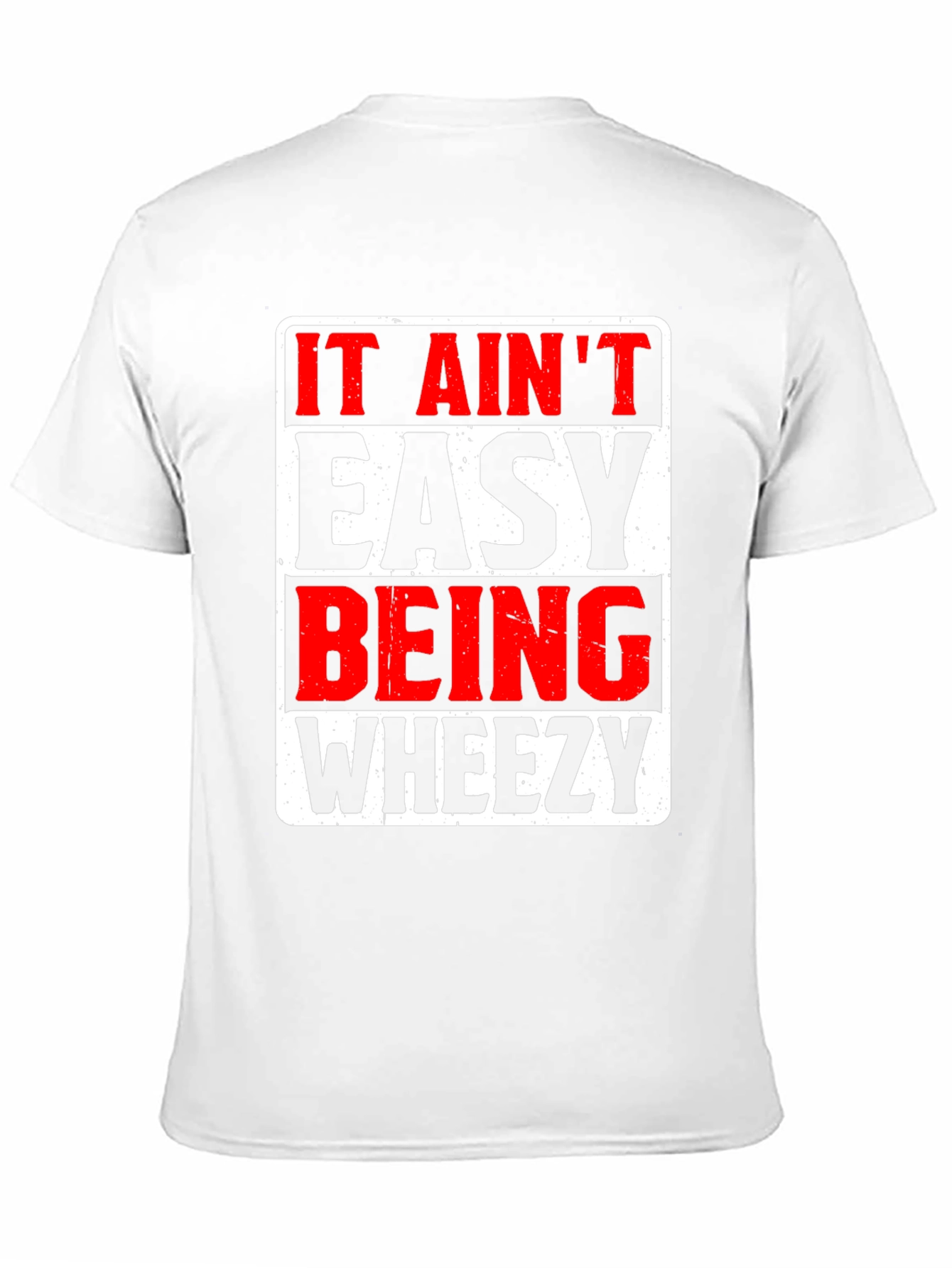 Black It Ain't Easy Being Wheezy Graphic T-Shirt view 11