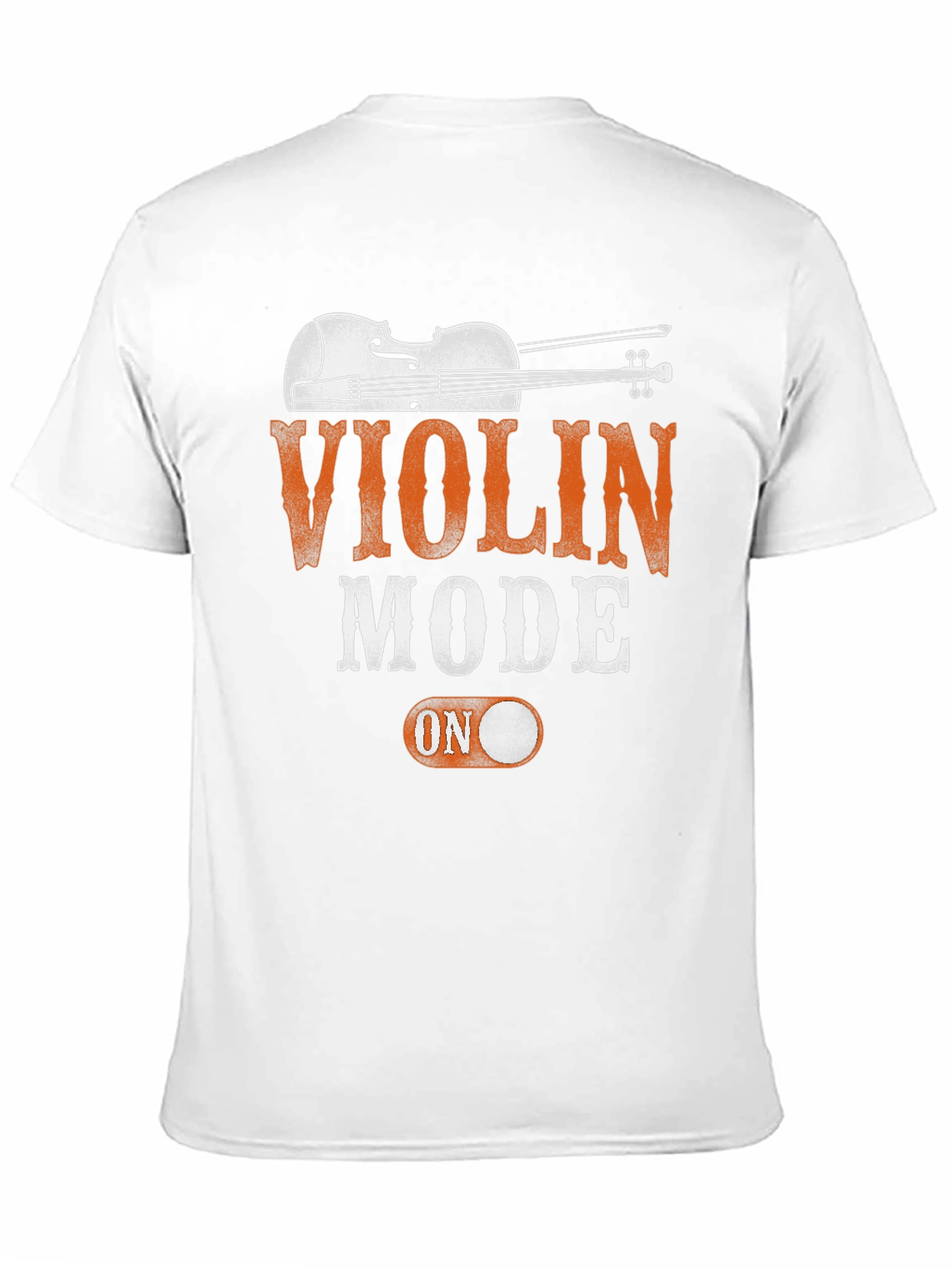 Black Violin Mode On T-Shirt - Music Lover Tee view 11