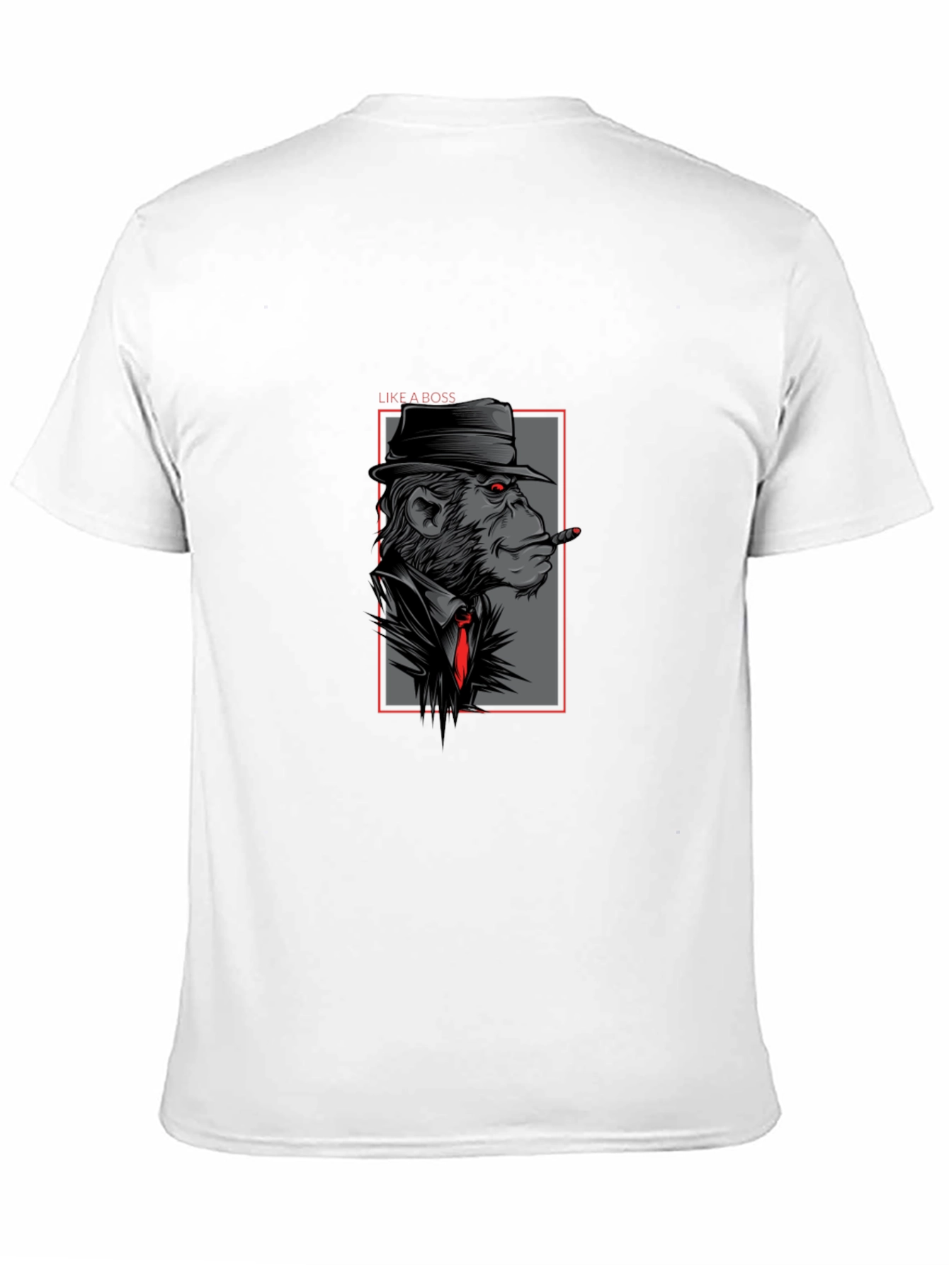 Black Monkey Mafia Boss Graphic T-Shirt view 11