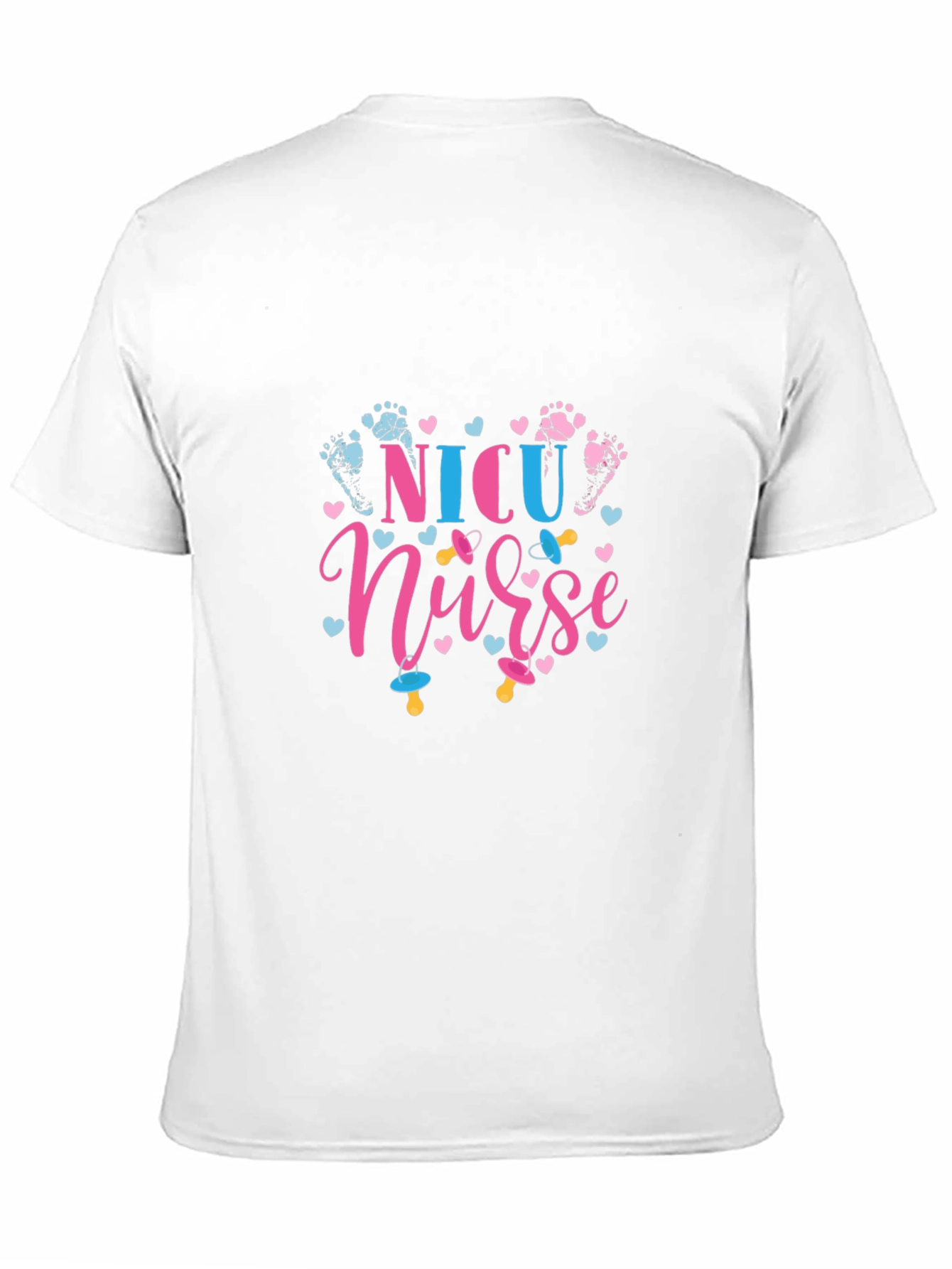 Black NICU Nurse Graphic Tee - Newborn Care Shirt view 11