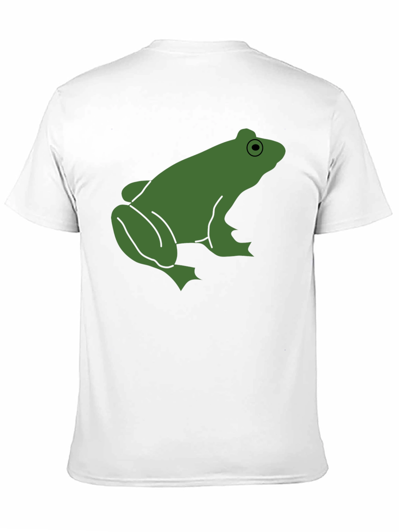 Black Frog Graphic Tee - Black Cotton T-Shirt view 11