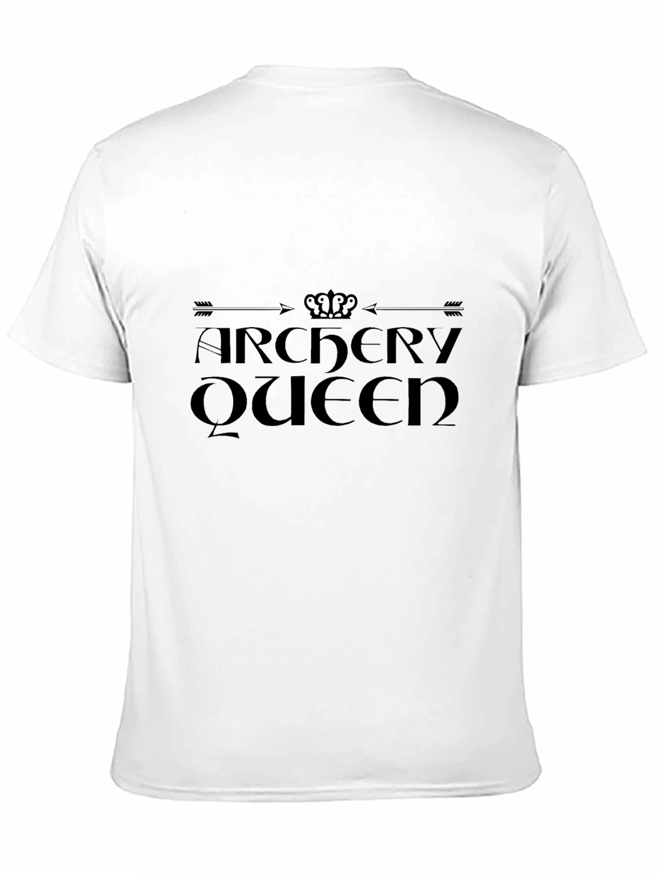 Black Archery Queen Black T-Shirt view 11