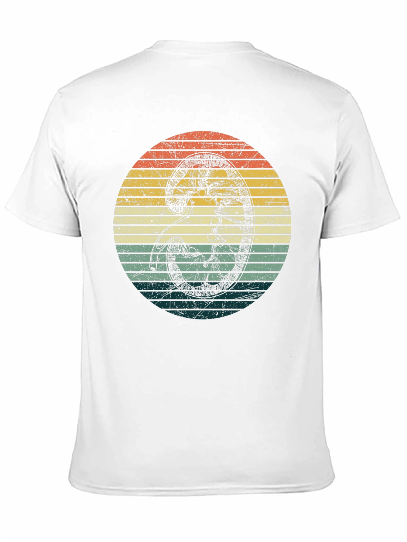 Black Retro Embryo T-Shirt - Vintage Style Tee view 11