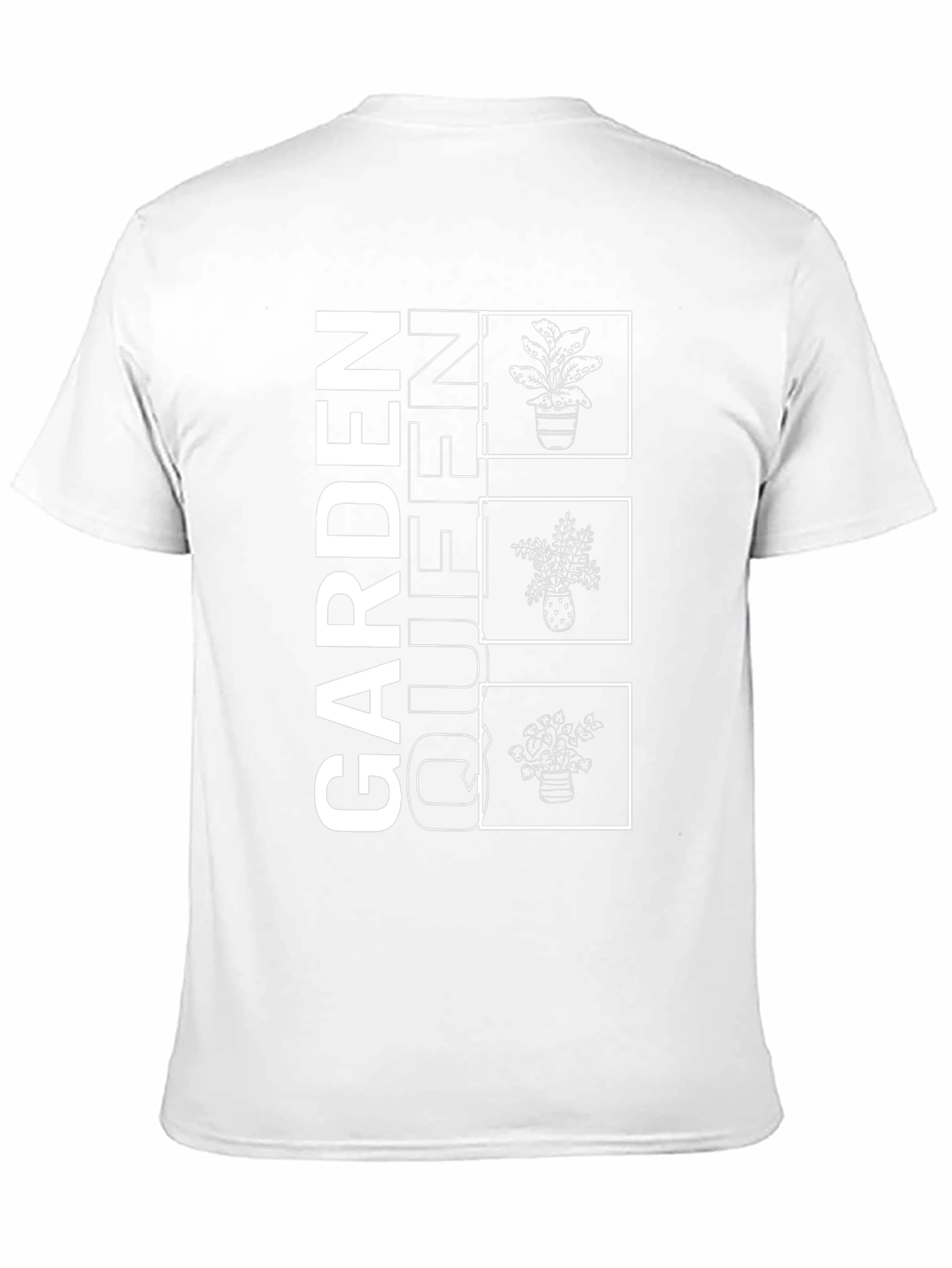 Black Garden Queen T-Shirt - Plant Lover's Tee view 11