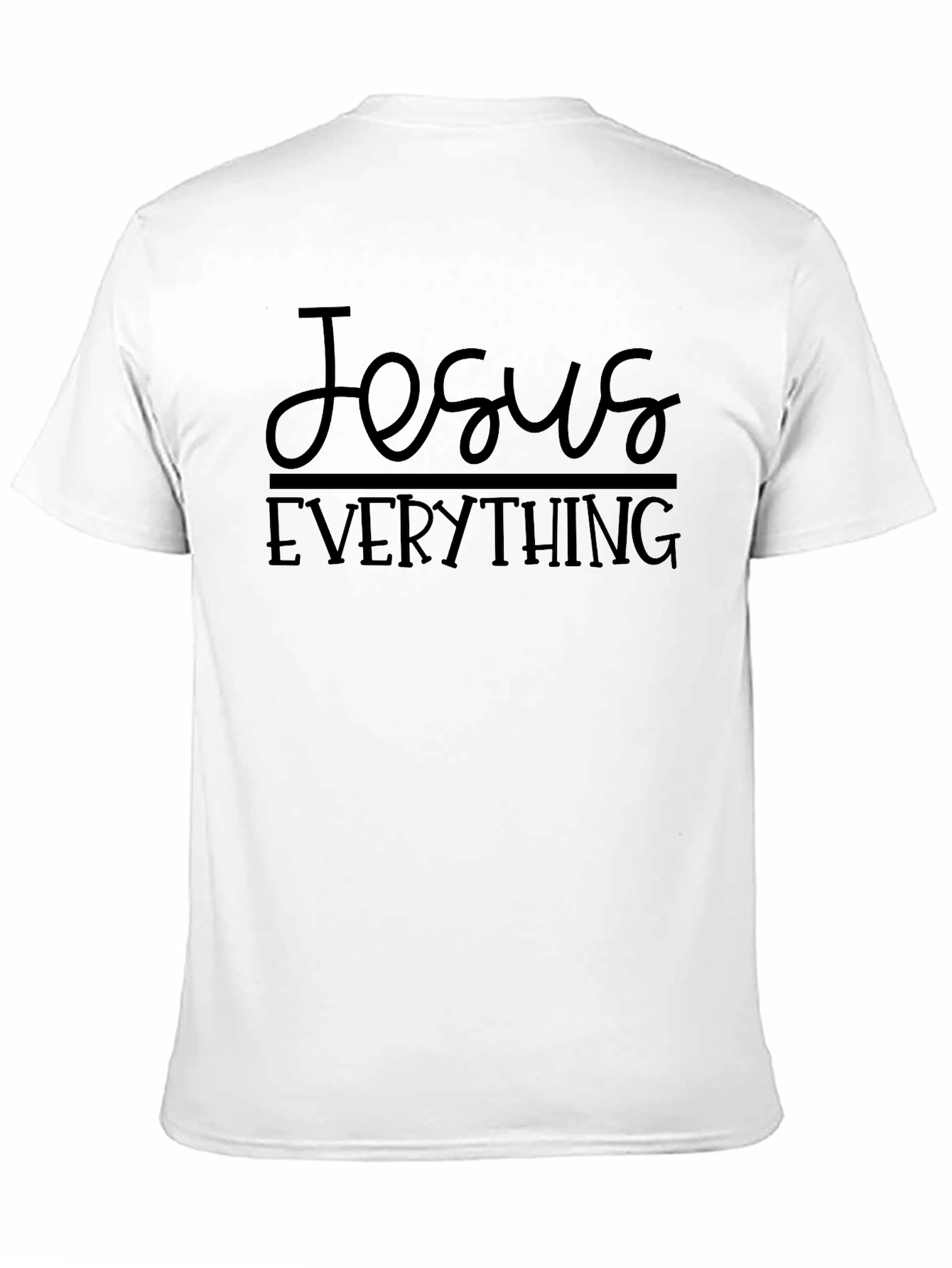 Black Jesus Everything Graphic T-Shirt view 11