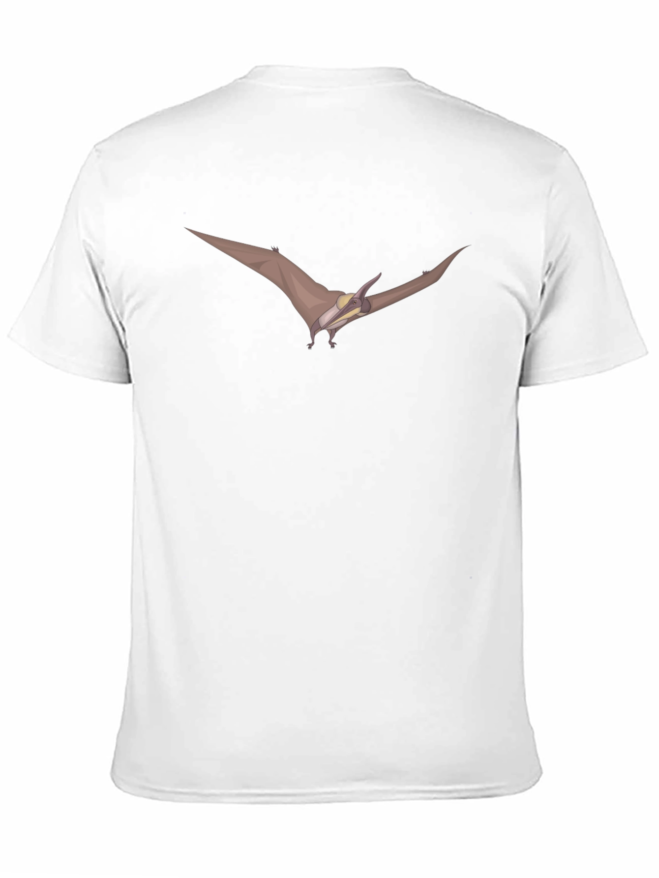 Black Pterodactyl Graphic Tee - Black Cotton Comfort view 11