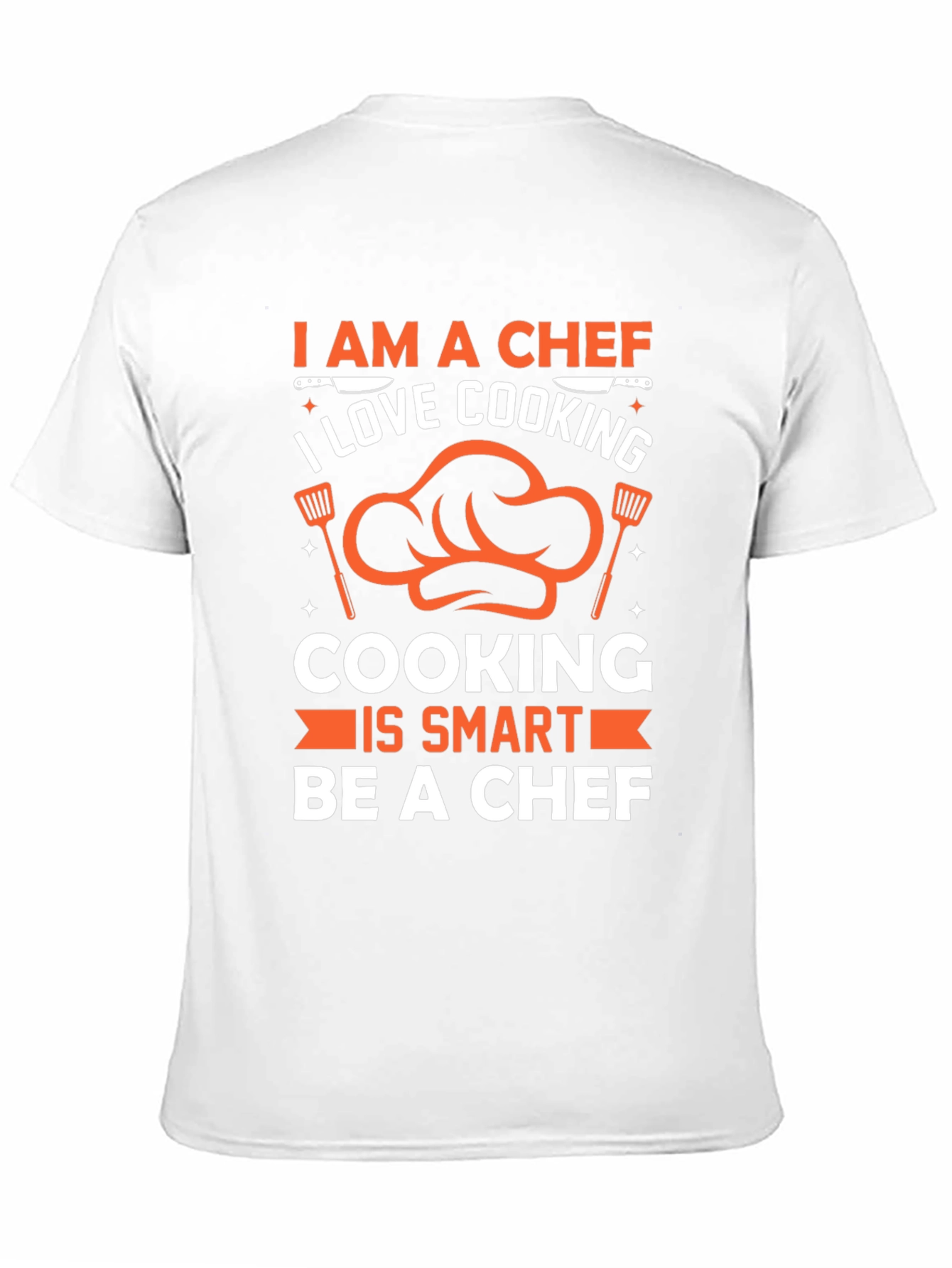 Black I am a Chef Graphic T-Shirt Cooking Lover view 11