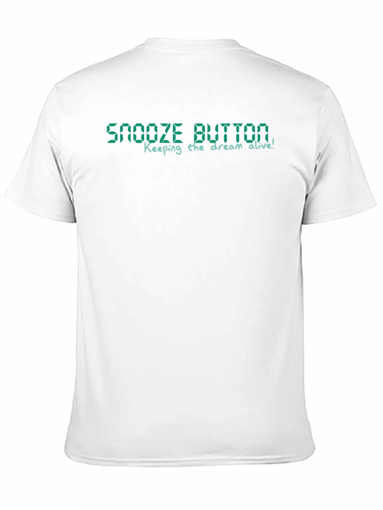 Black Snooze Button Tee - Keep The Dream Alive! view 11