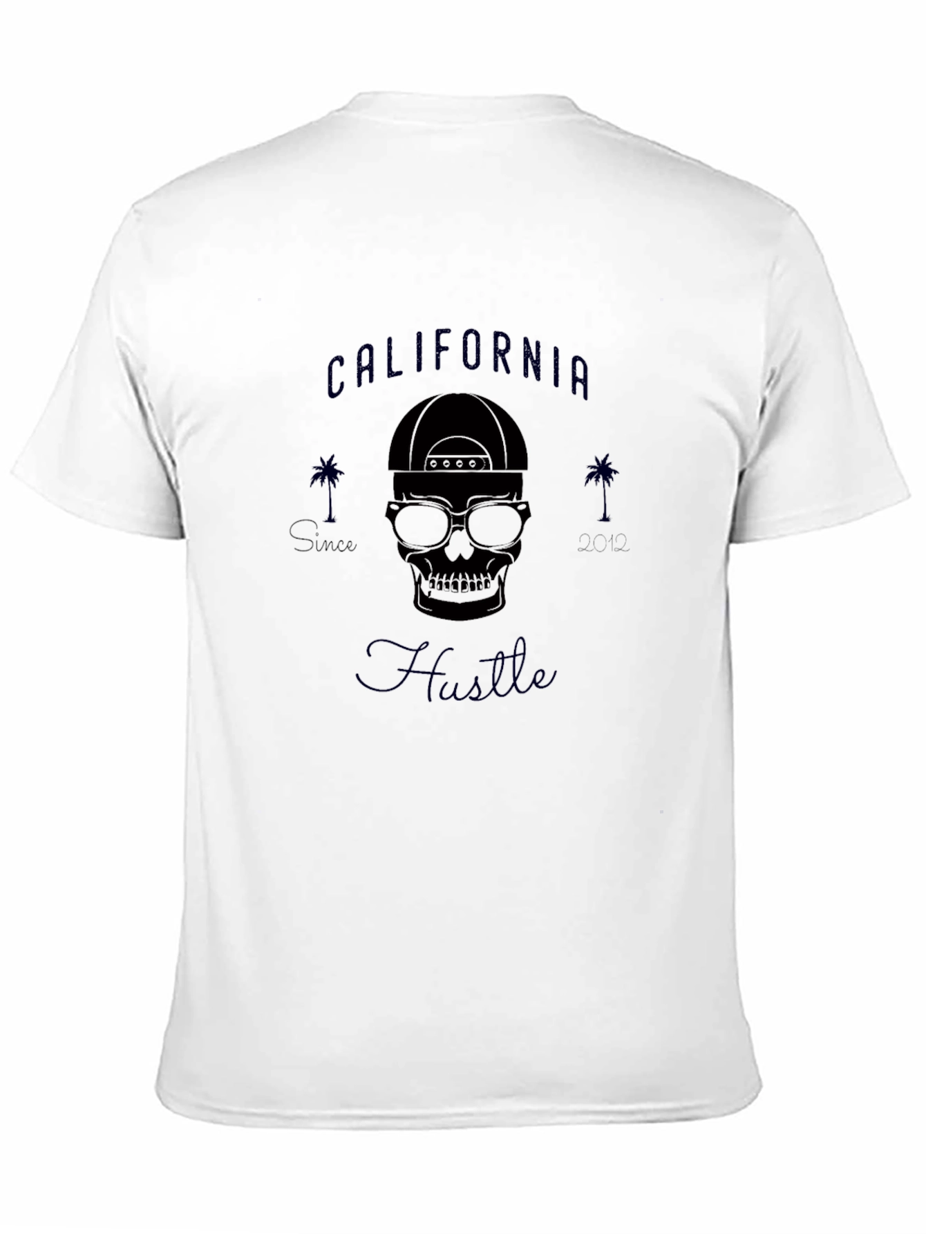 Black California Hustle Black Graphic Tee view 11