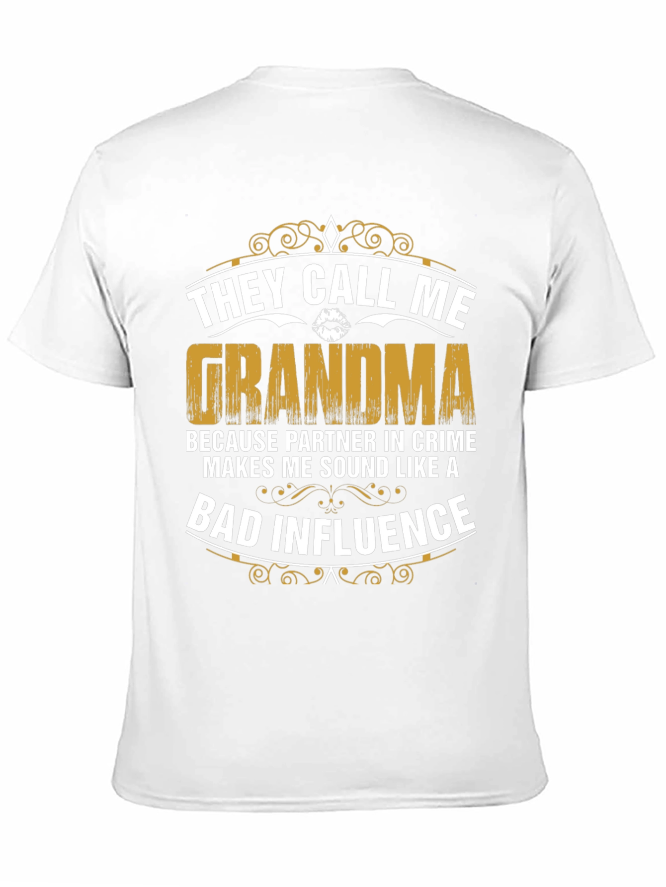 Black They Call Me Grandma T-Shirt view 11
