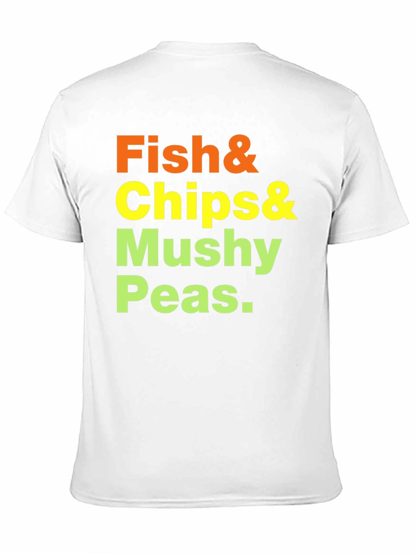 Fish & Chips T-Shirt - Classic Food Tee - 11
