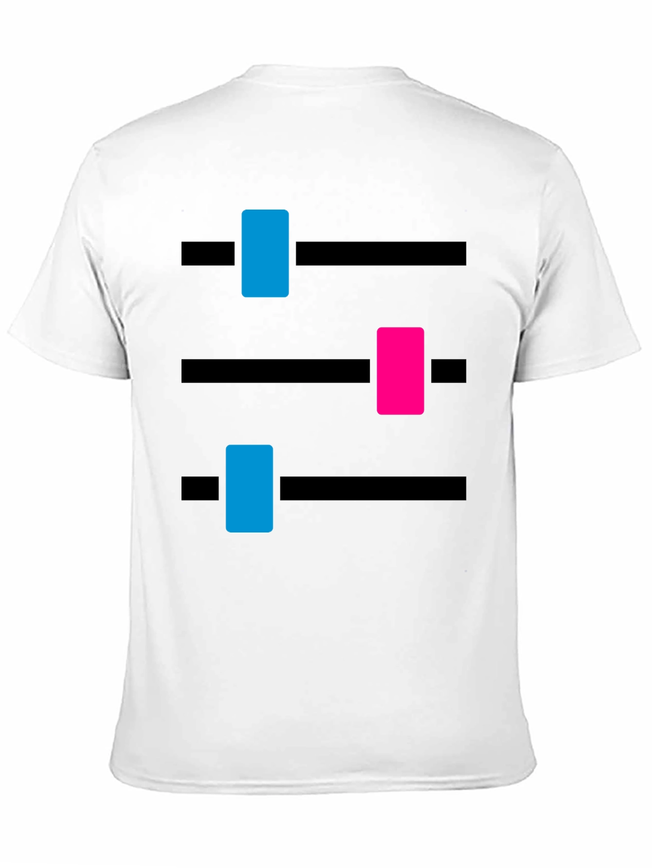 Black DJ Mixer Graphic Tee - Black Cotton Blend view 11