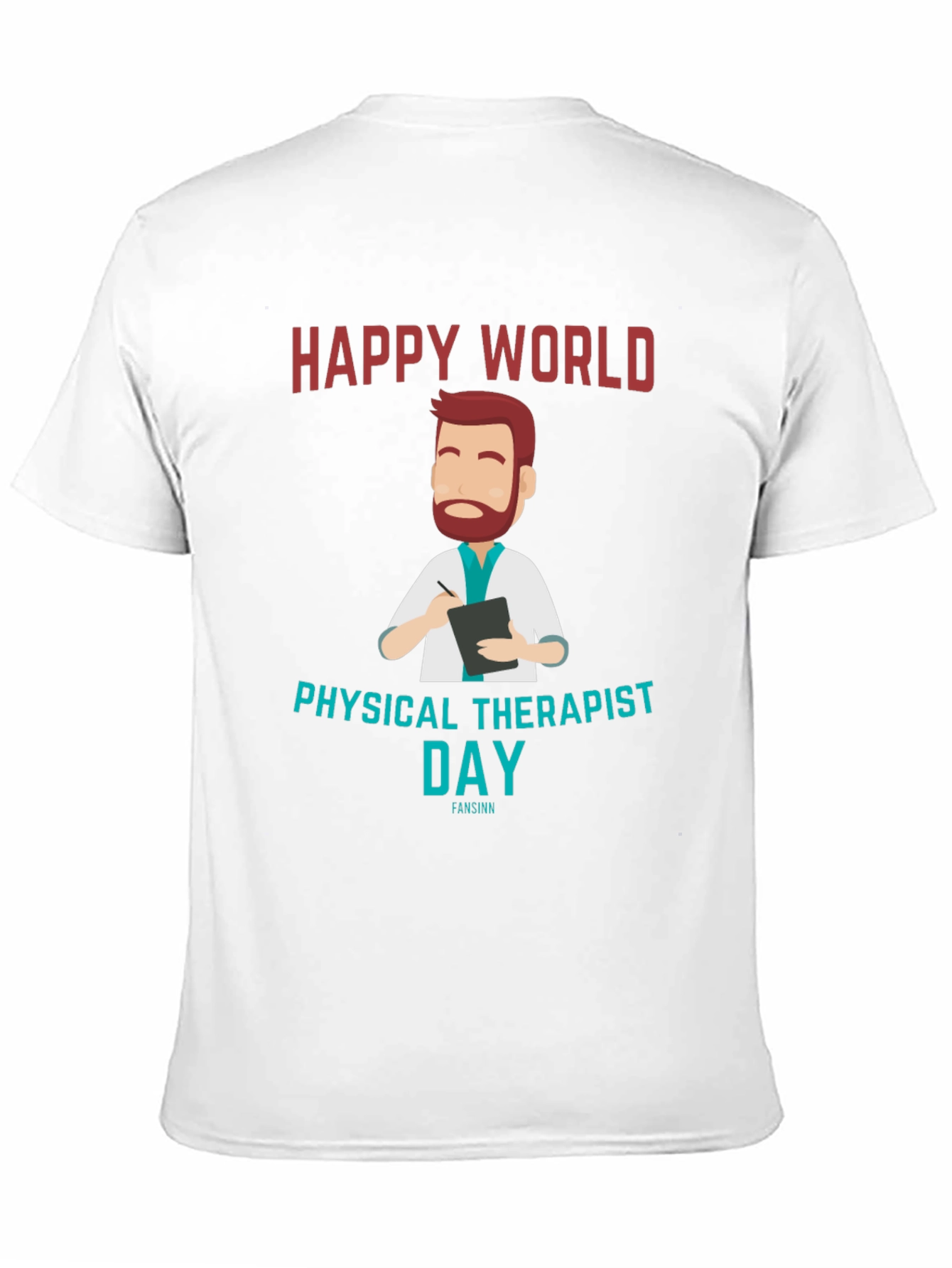 Black Happy World Physical Therapist Day Black T-Shirt view 11