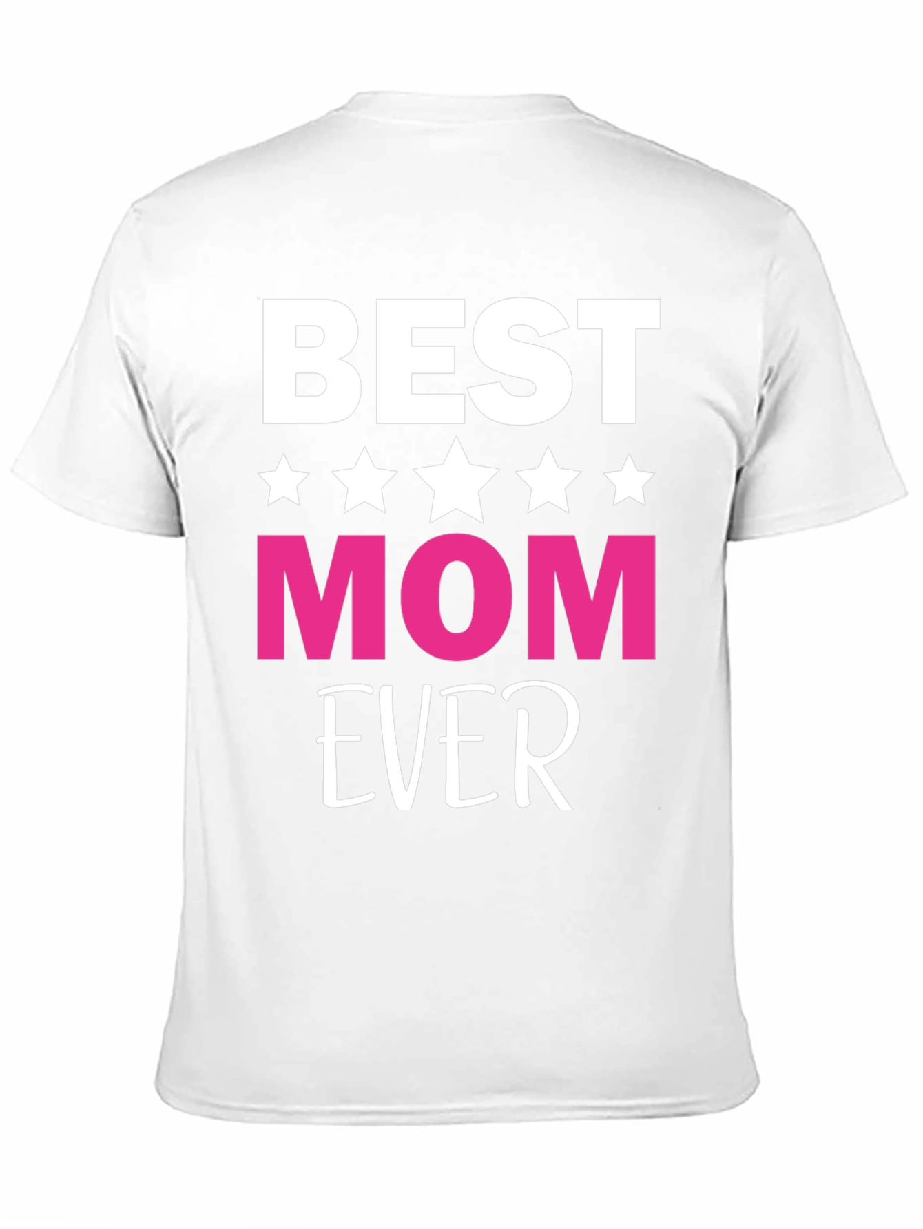Black Best Mom Ever Graphic Tee - Black view 11