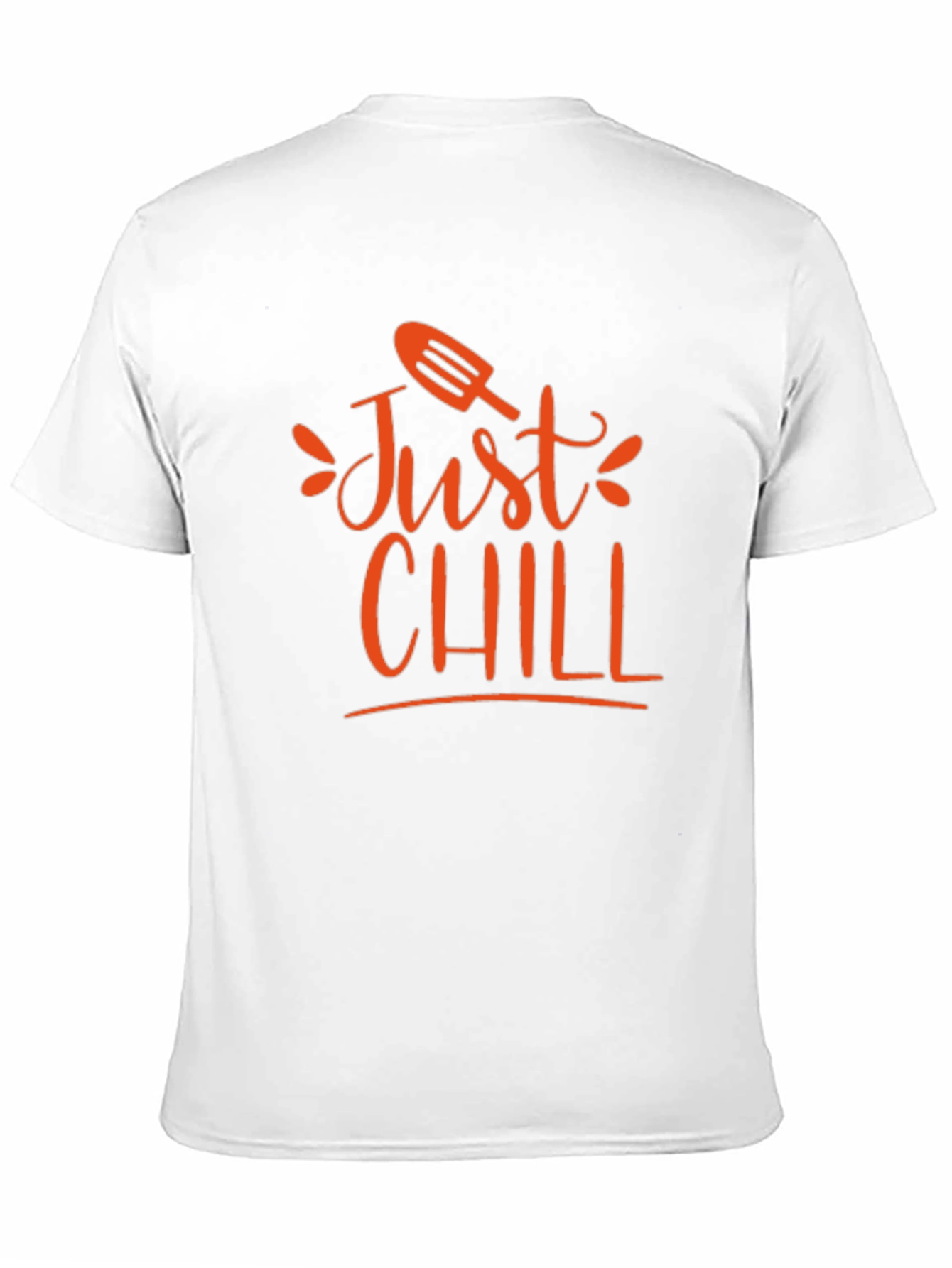 Black Just Chill T-Shirt - Summer Vibes Tee view 11