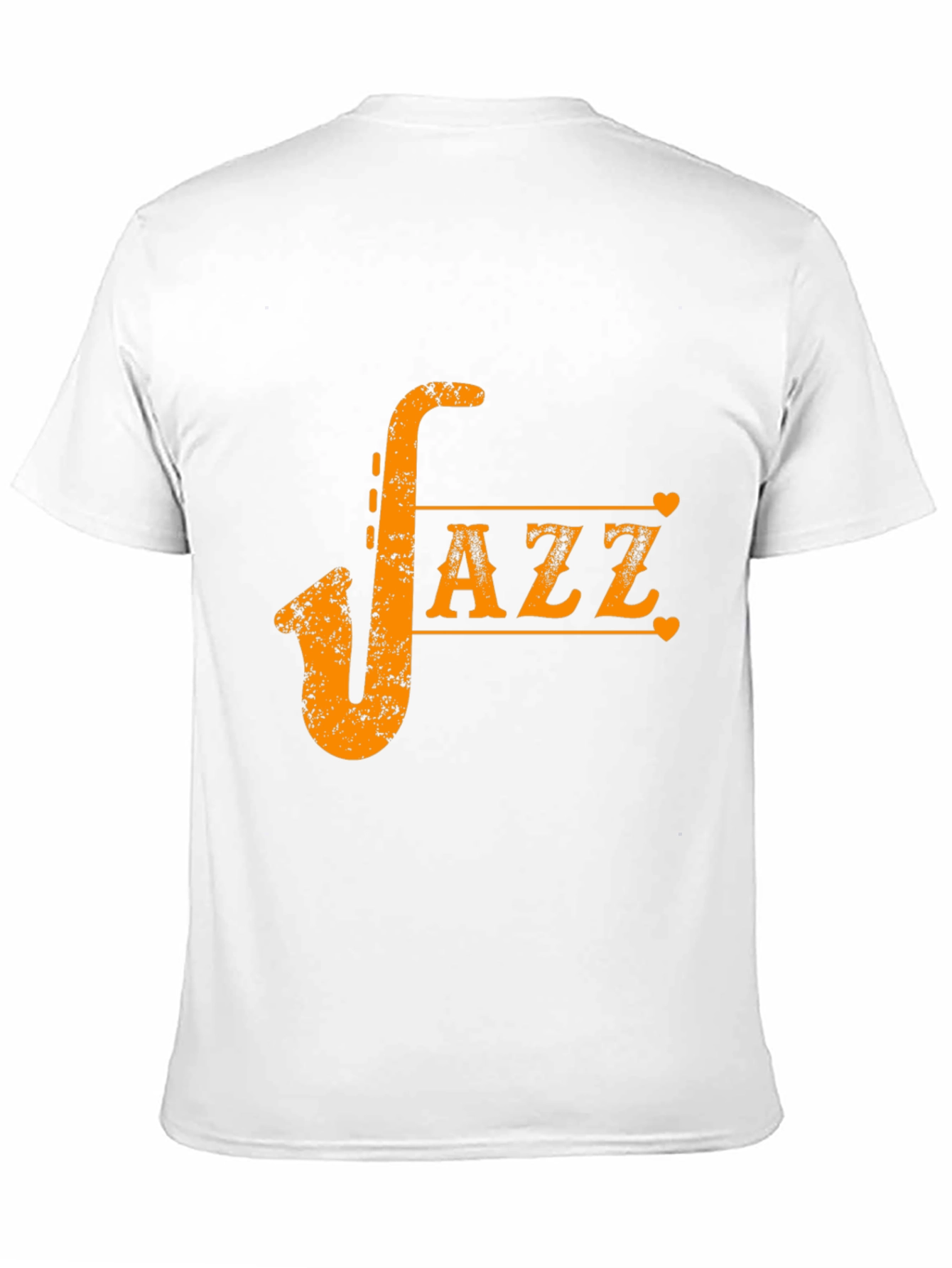 Black Jazz Saxophone Graphic Tee - Cool Musician T-Shirt view 11