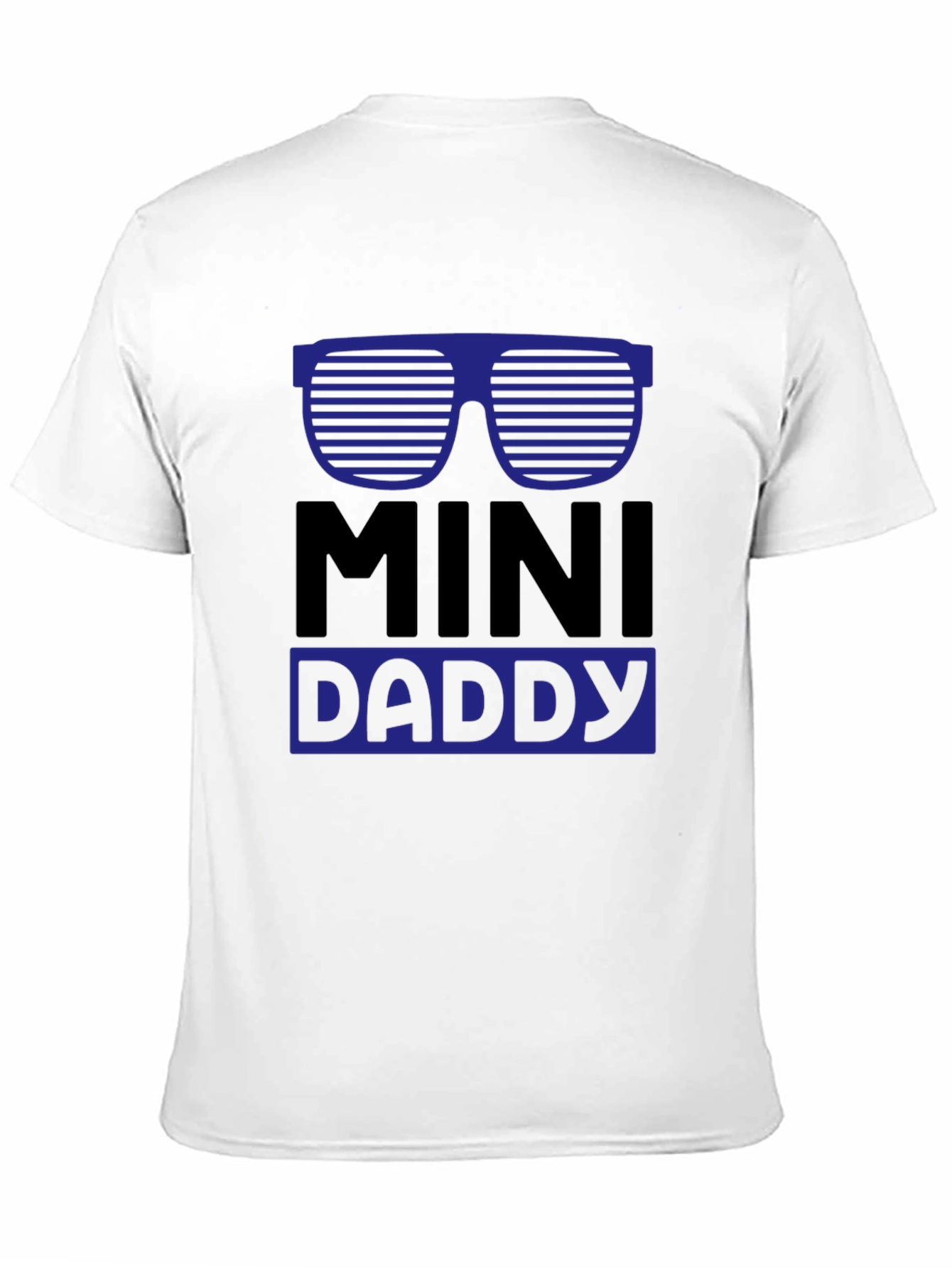 Black Mini Daddy T-Shirt, Funny Father's Day Gift view 11