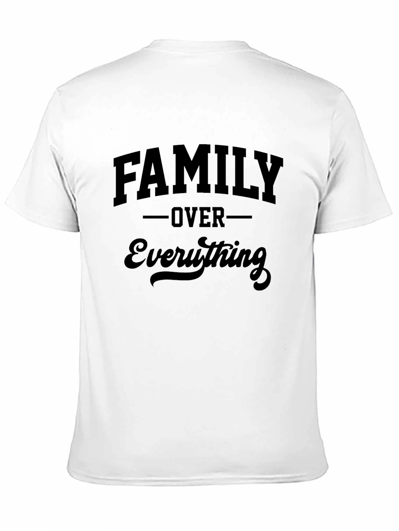 Black Family Over Everything Graphic T-Shirt view 11