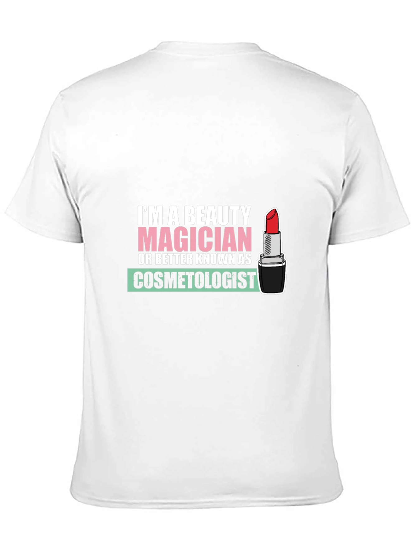 Black Beauty Magician Cosmetologist T-Shirt view 11