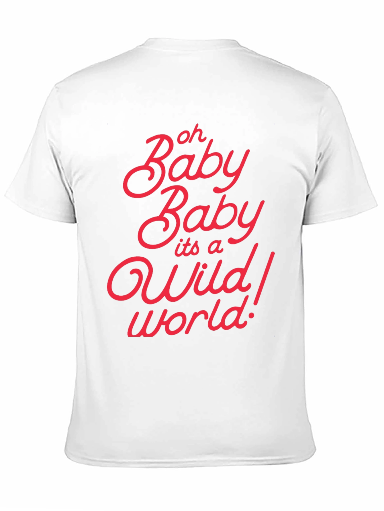 Black Oh Baby Baby Wild World Black Graphic Tee view 11