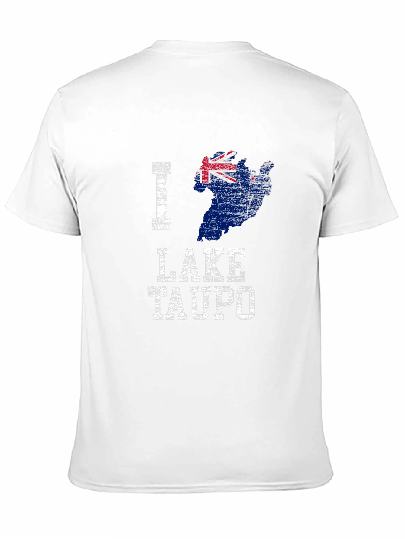 I Love Lake Taupo New Zealand Graphic T-Shirt - 11