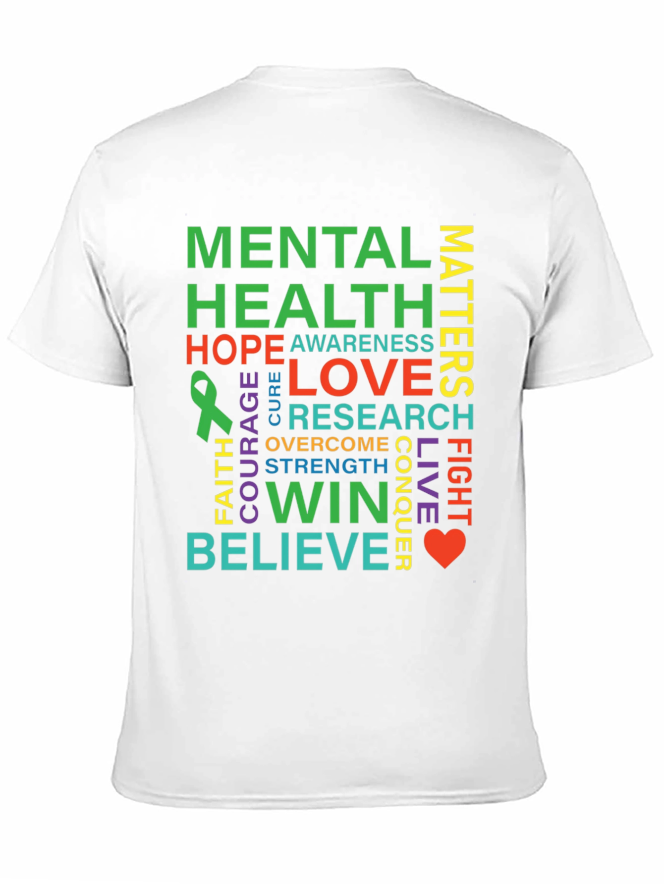 Black Mental Health Matters T-Shirt Awareness Tee view 11