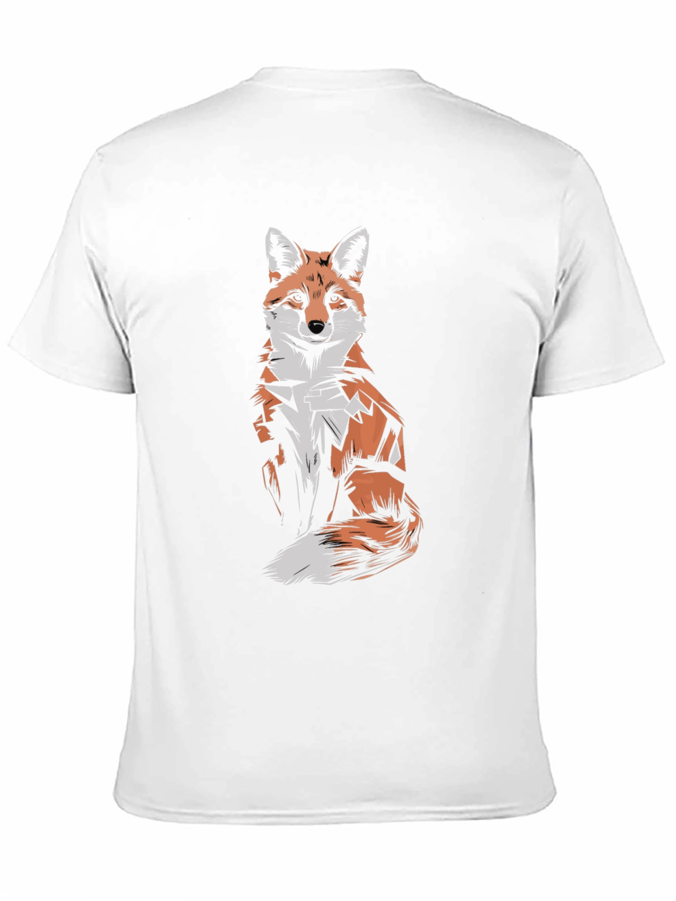 Black Fox Graphic Tee - Men's Short Sleeve T-Shirt view 11