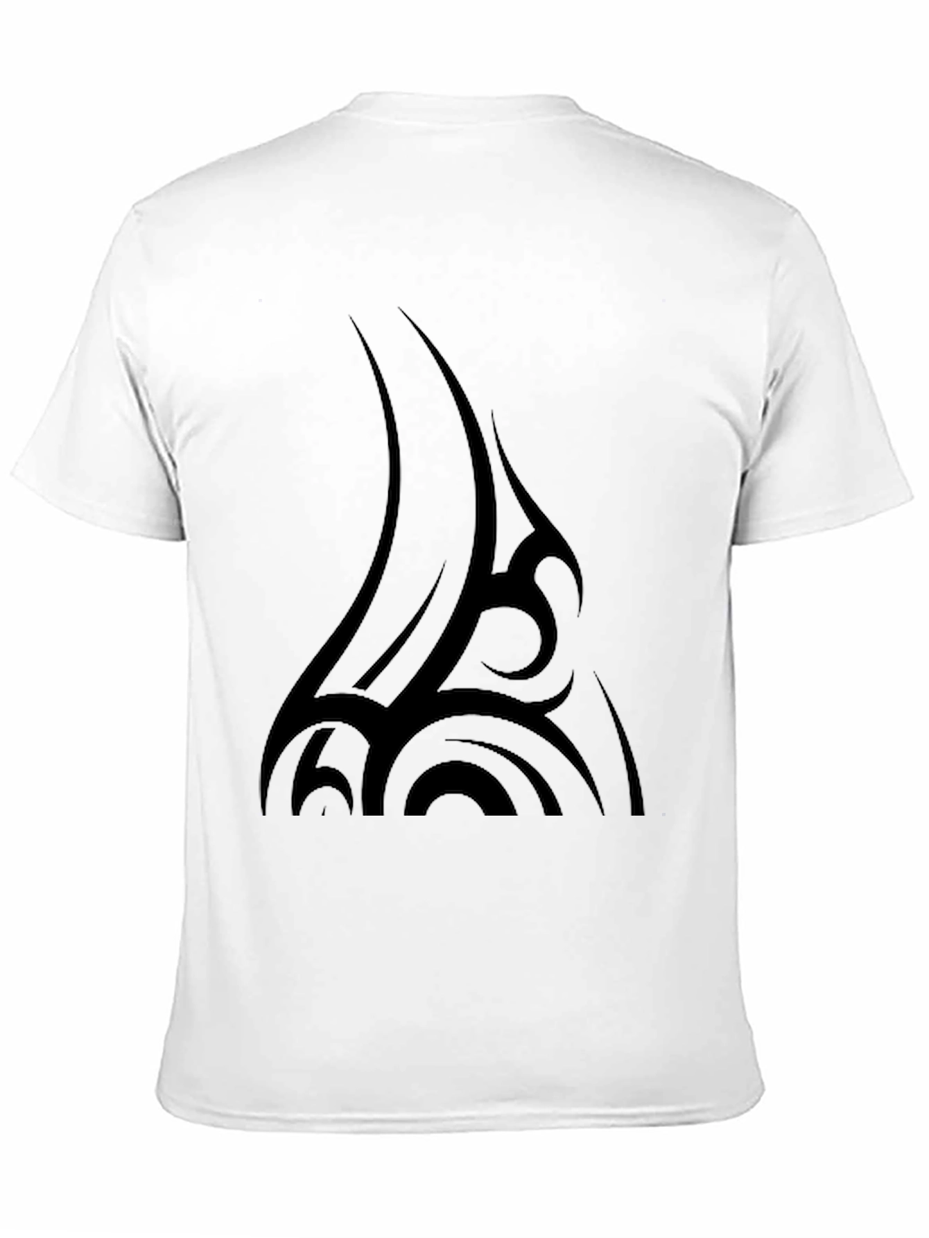 Black Tribal Tattoo Black T-Shirt view 11