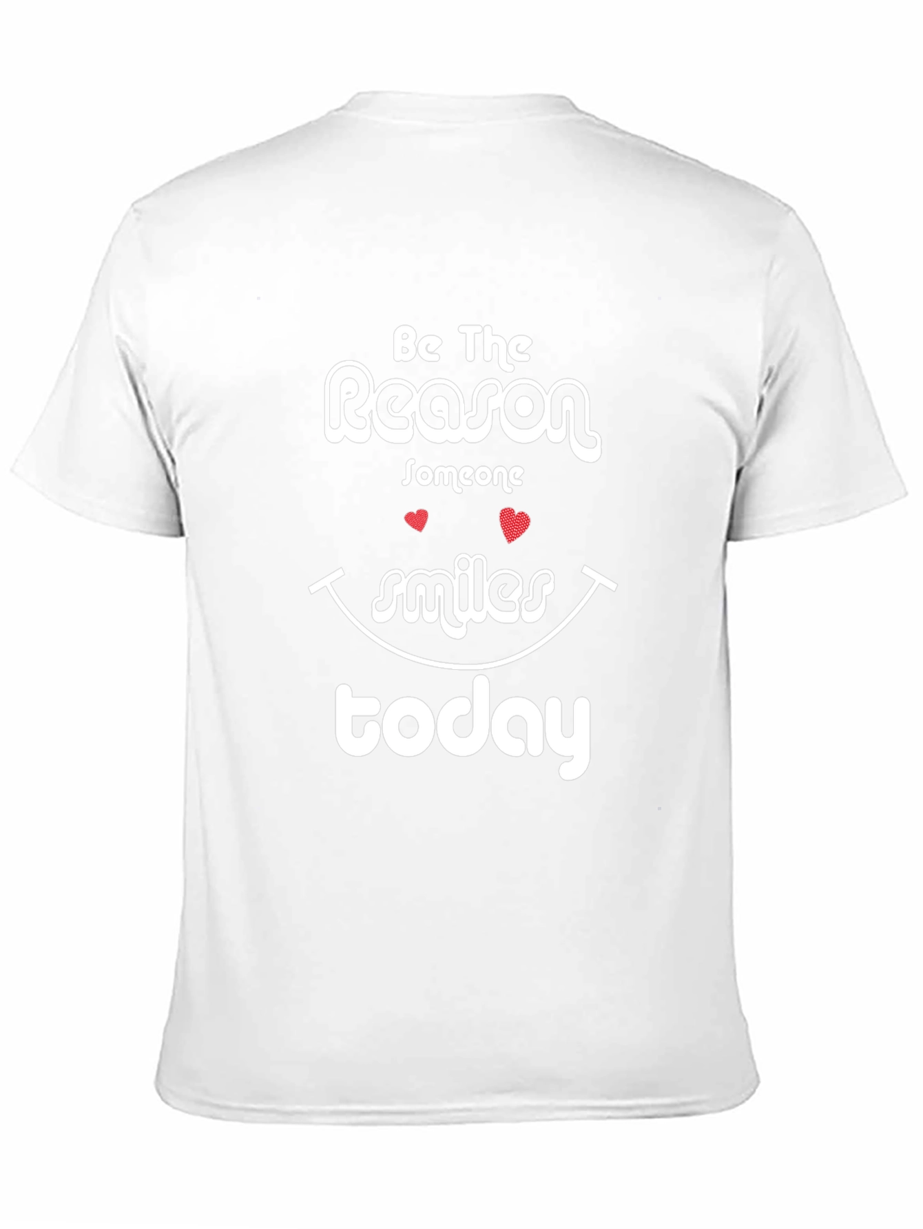 Black Be The Reason Smile Today T-Shirt view 11