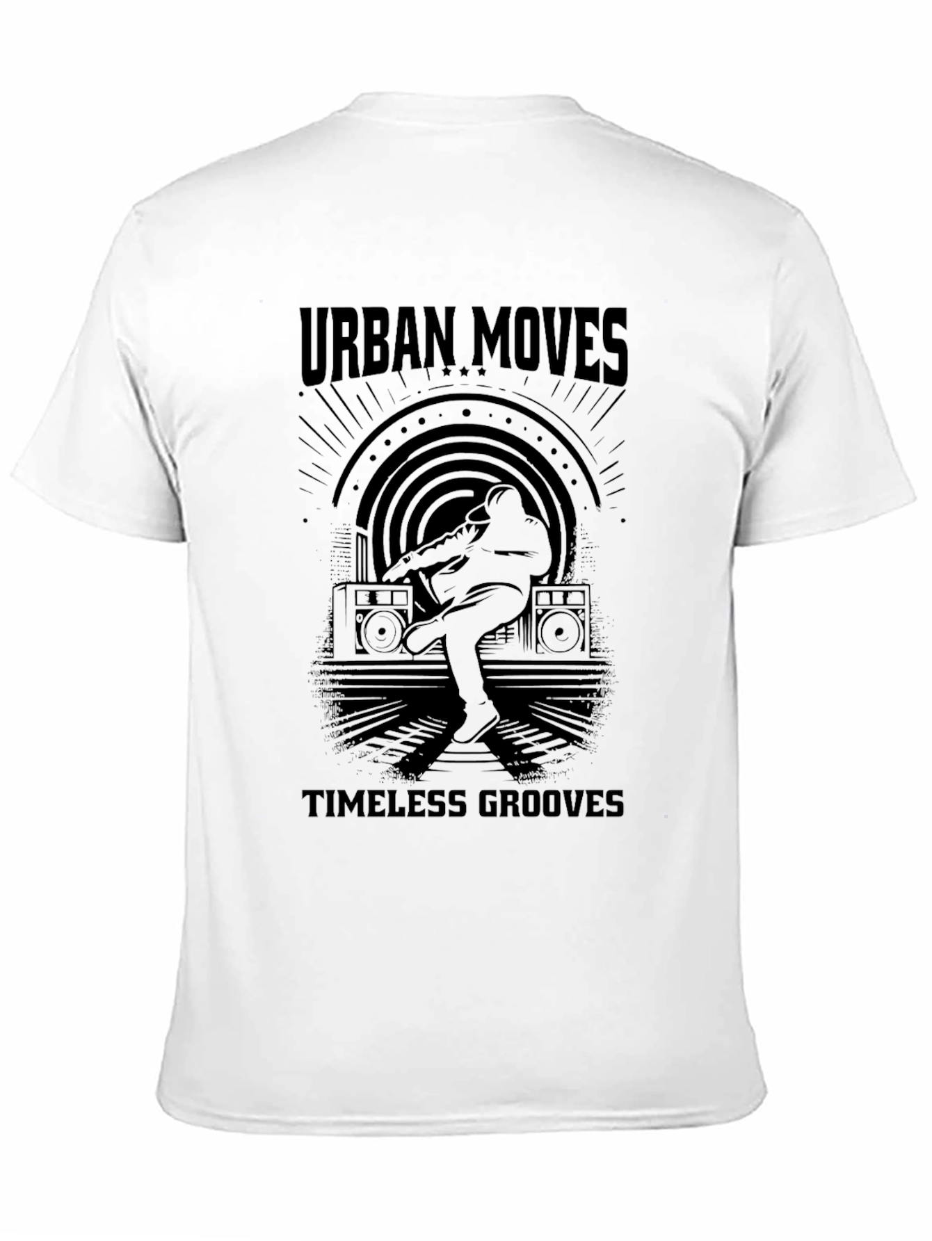 Black Urban Moves Graphic Tee - Timeless Grooves view 11