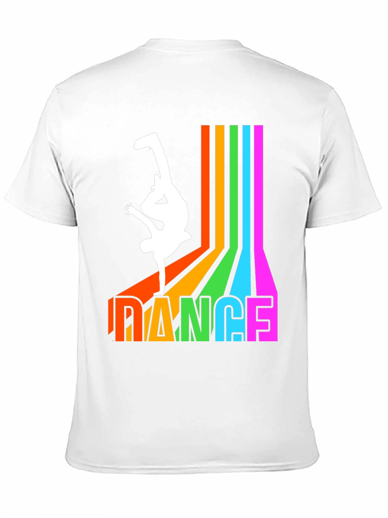 Black Retro Dance T-Shirt - Breakdance Graphic Tee view 11