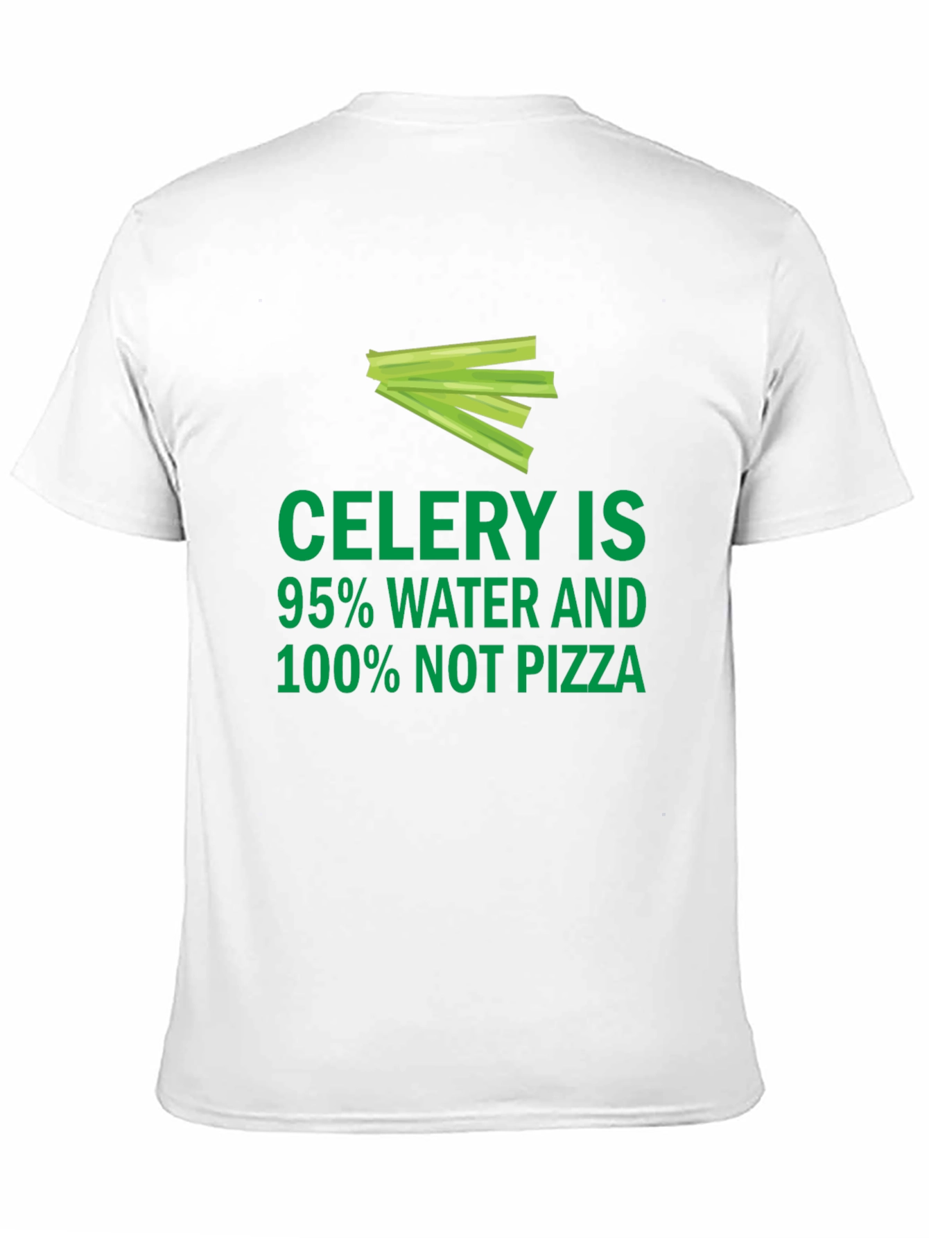 Celery Not Pizza Graphic Tee - 11