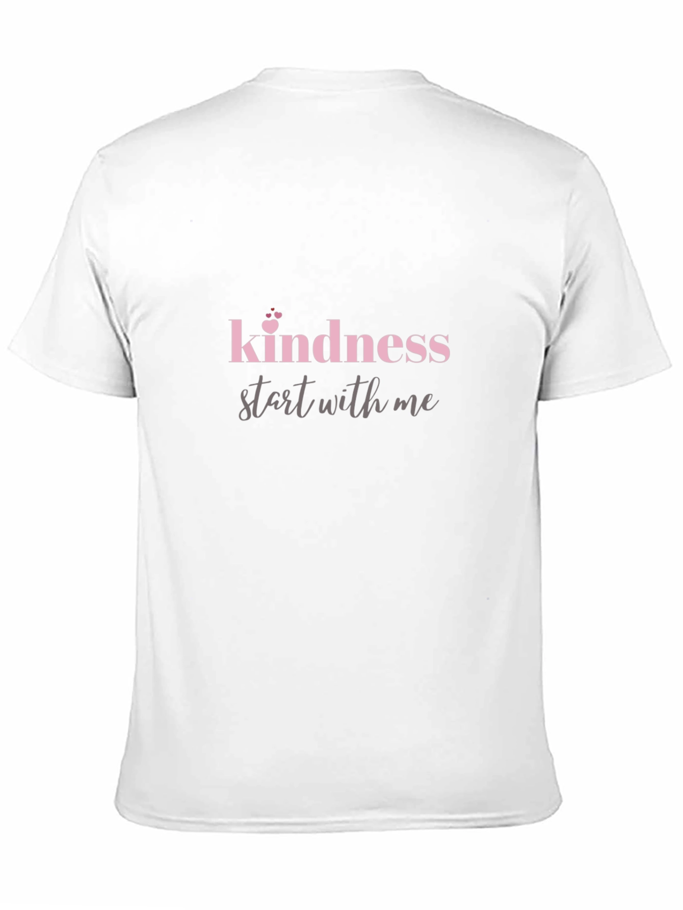 Black Kindness Start With Me Black T-Shirt view 11