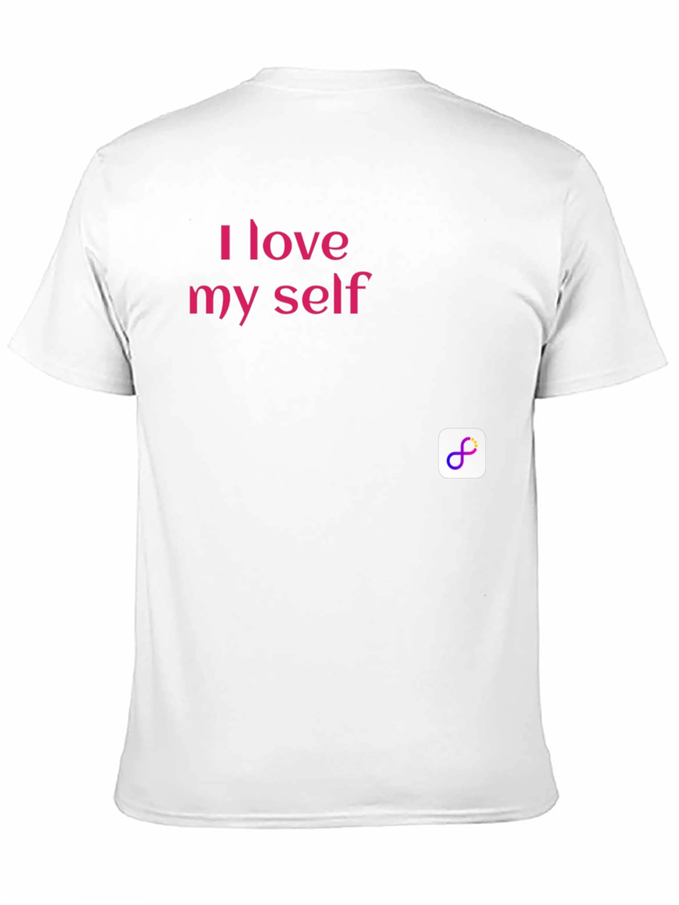 Black I Love Myself Black T-Shirt view 11