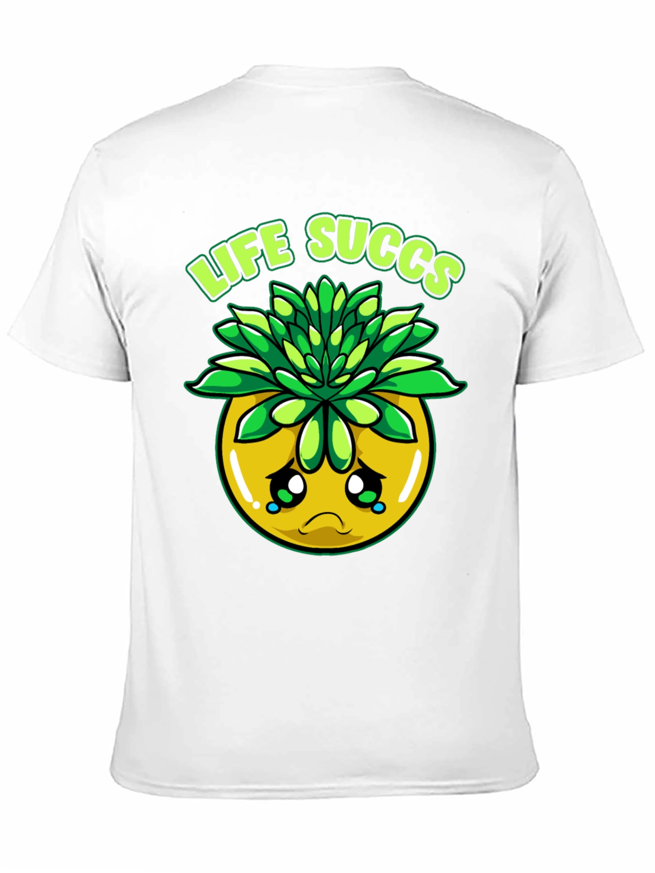 Black Life Succs T-Shirt - Funny Plant Pun Tee view 11