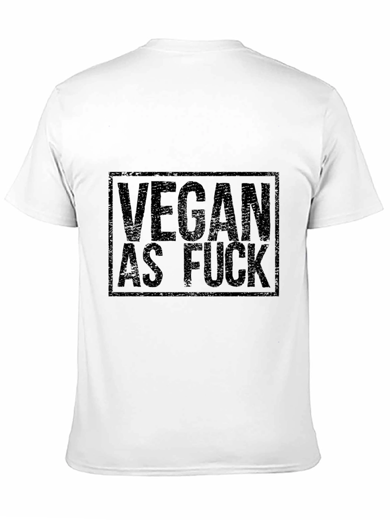 Vegan As Fuck Graphic Tee - Black - 11