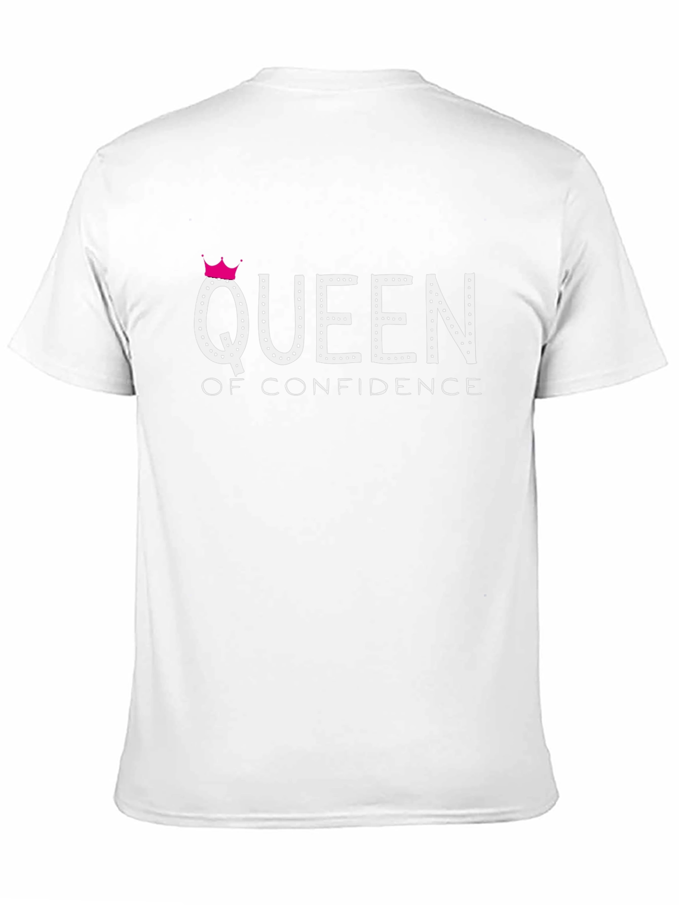 Black Queen of Confidence Graphic Tee - Black view 11