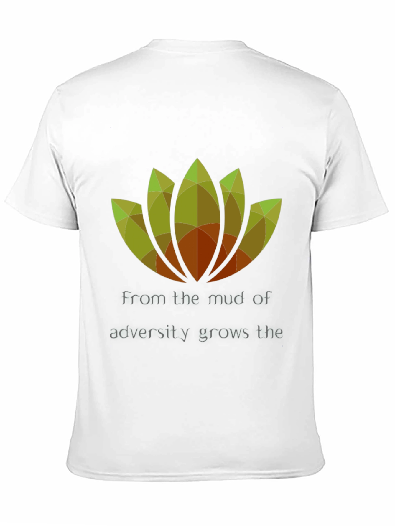 Black Resilient Lotus Graphic Tee - Black view 11