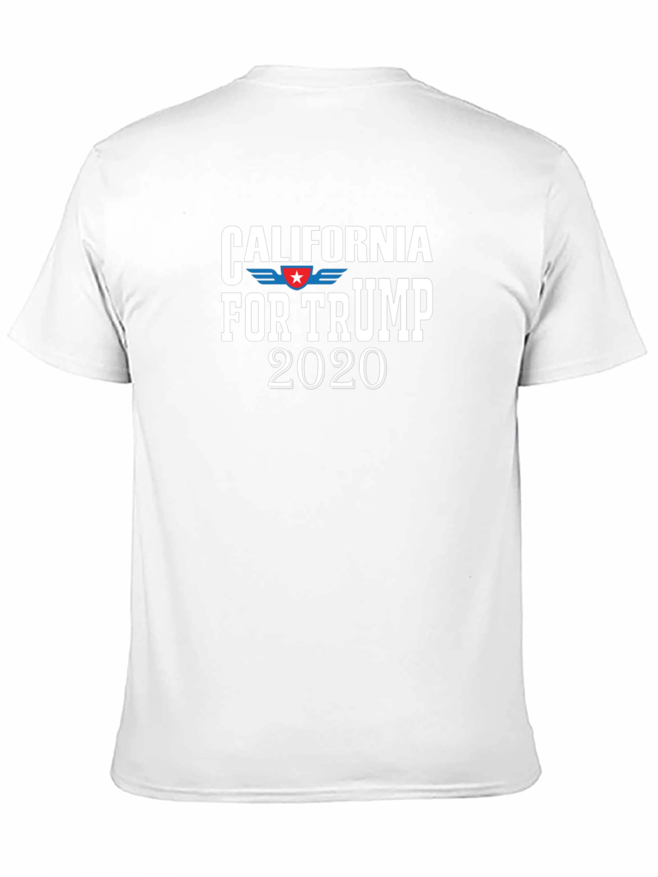 California for Trump 2020 Graphic Tee - 11
