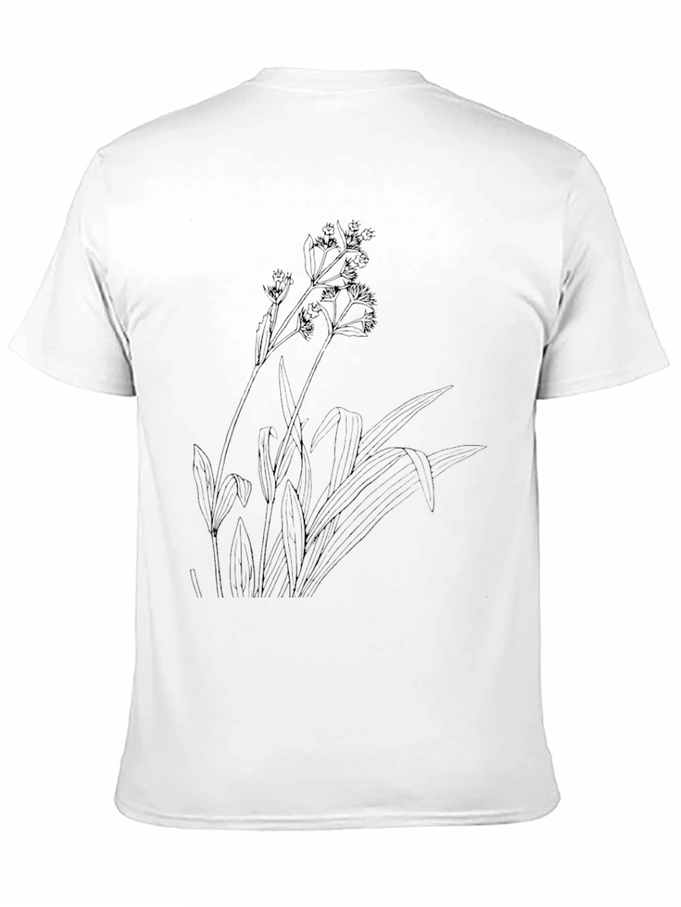 Botanical Print Tee - Stylish & Unique - 11