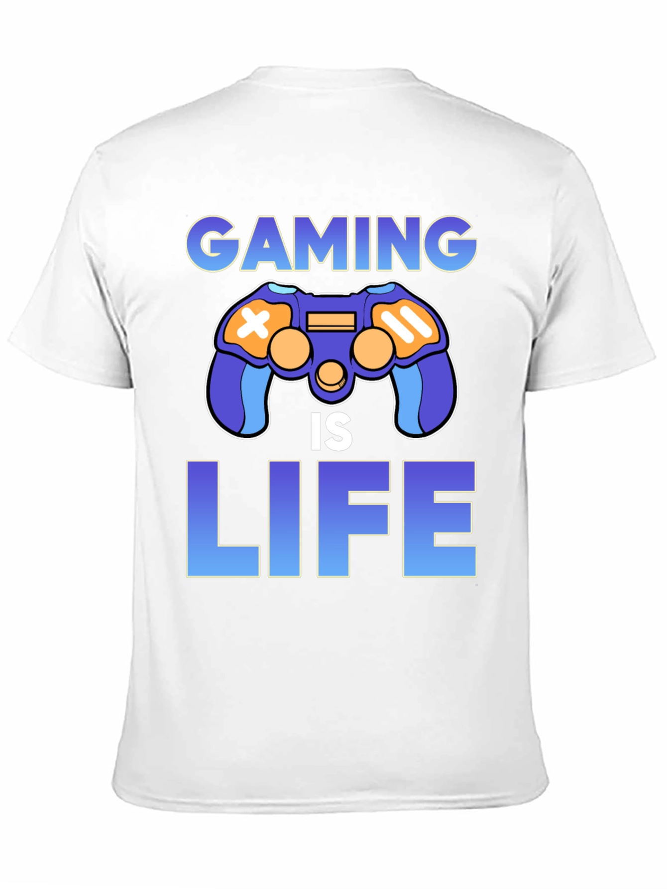 Black Gaming Is Life T-Shirt, Gamer Apparel view 11