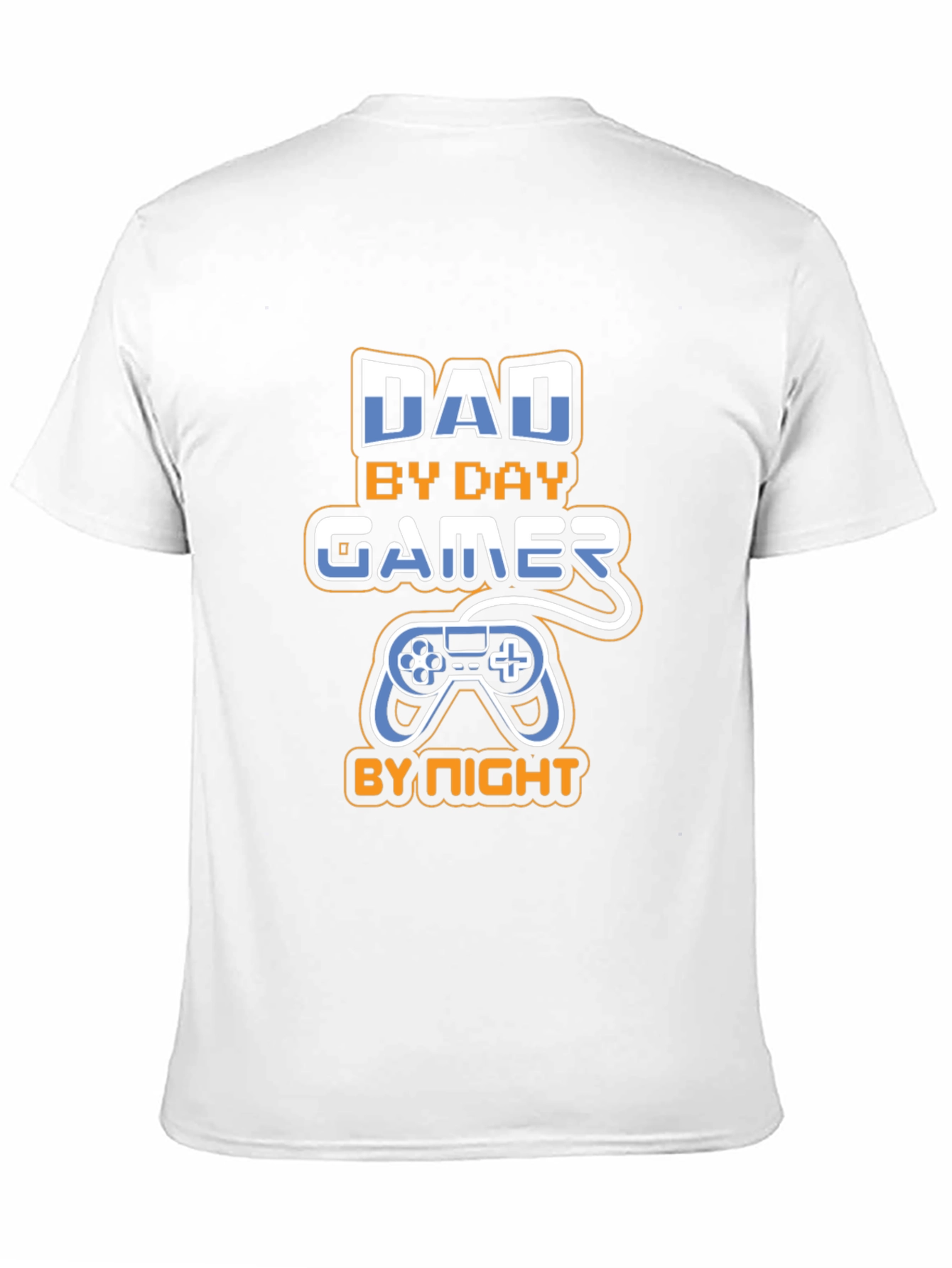 Black Dad By Day Gamer By Night T-Shirt view 11