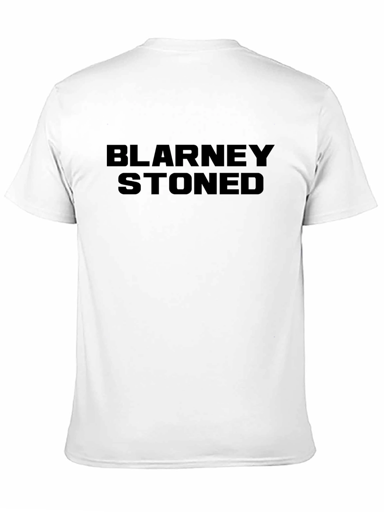 Black Blarney Stoned Graphic T-Shirt - Black Casual Tee view 11