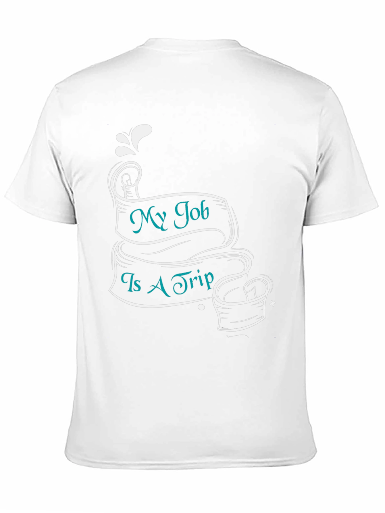 Black My Job Is A Trip Black T-Shirt view 11