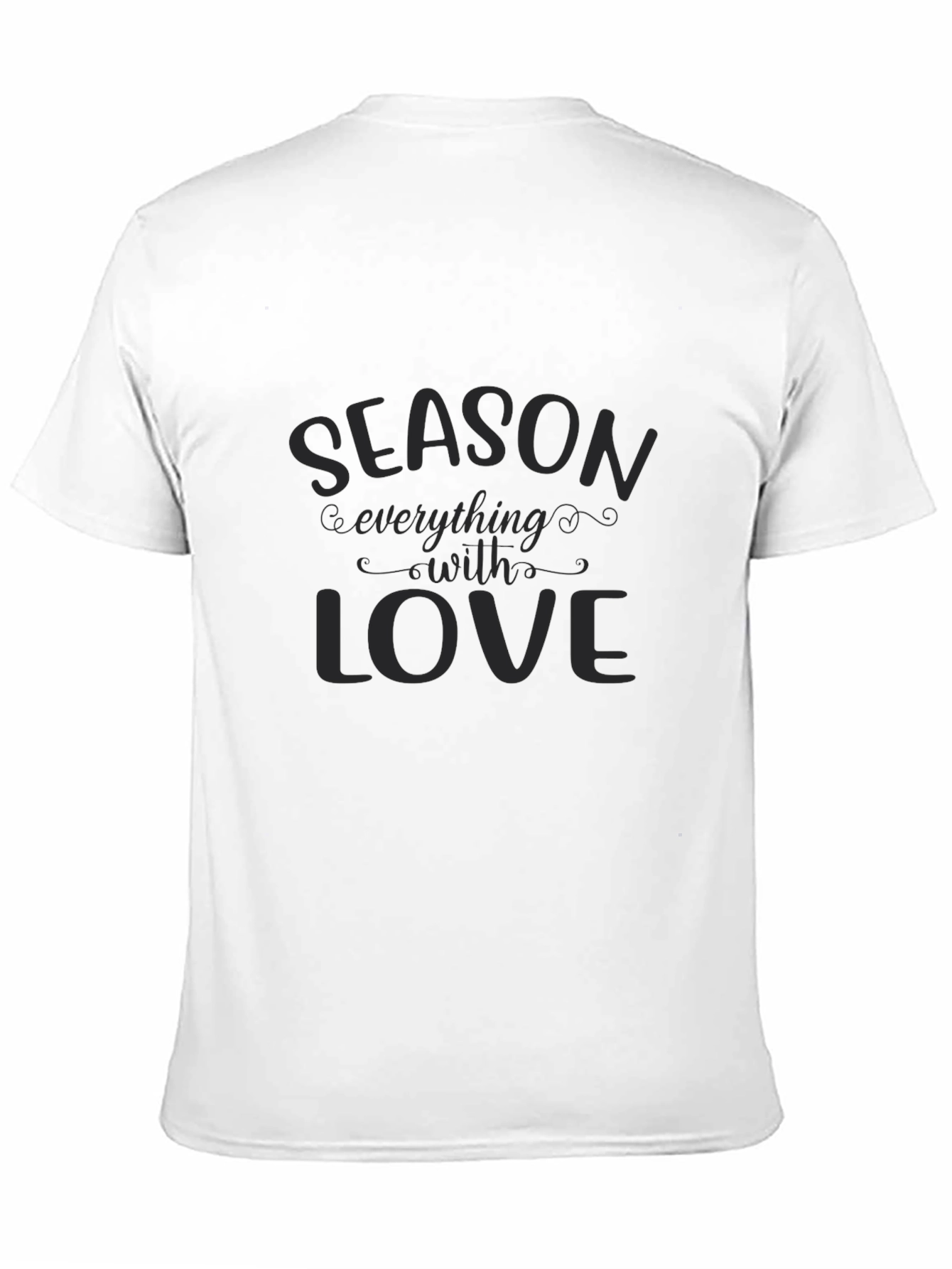 Black Season Everything With Love Graphic Tee - Black view 11