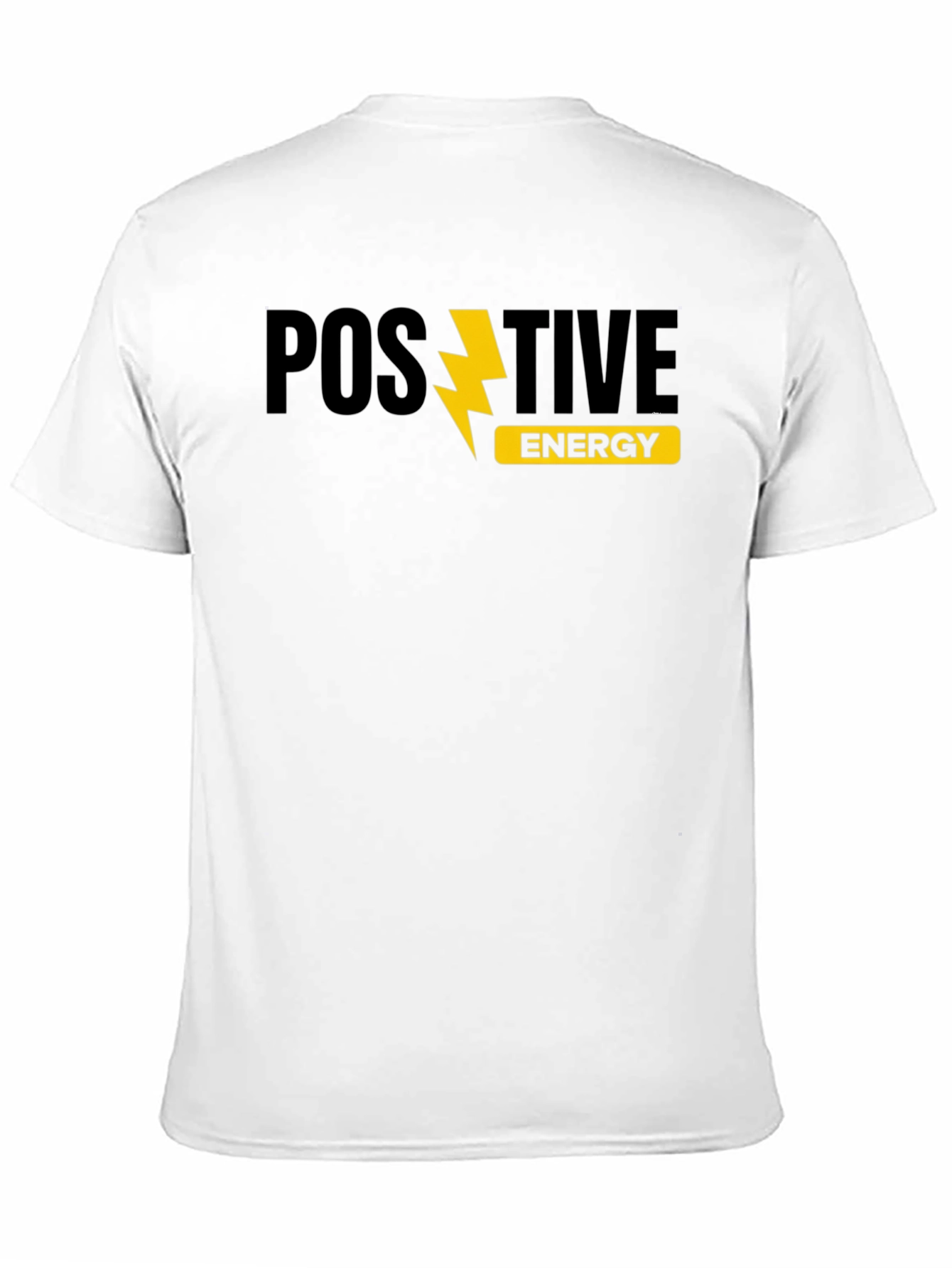 Black Positive Energy Graphic Tee - Trendy Menswear view 11
