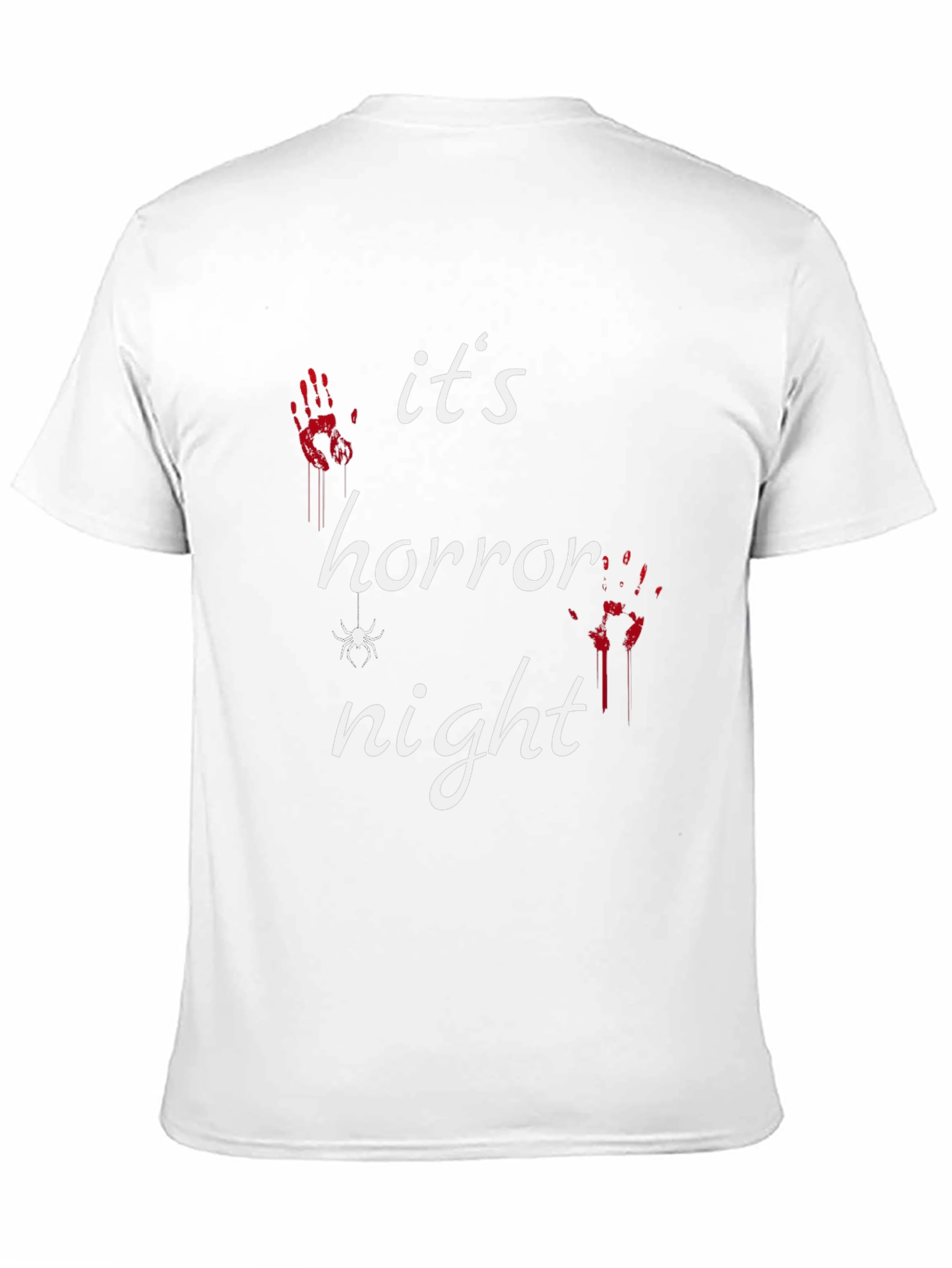 Black It's Horror Night Black T-Shirt view 11
